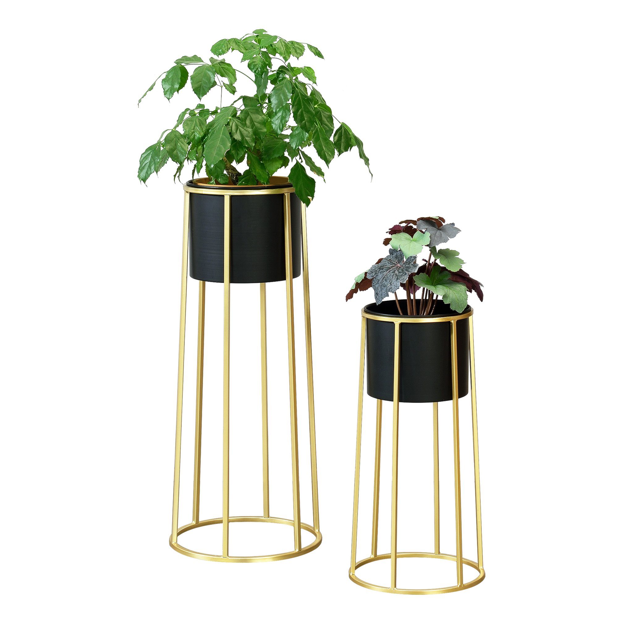 en.casa Blumenständer (Set, 2er), »Macon« Blumenkübel günstig online kaufen