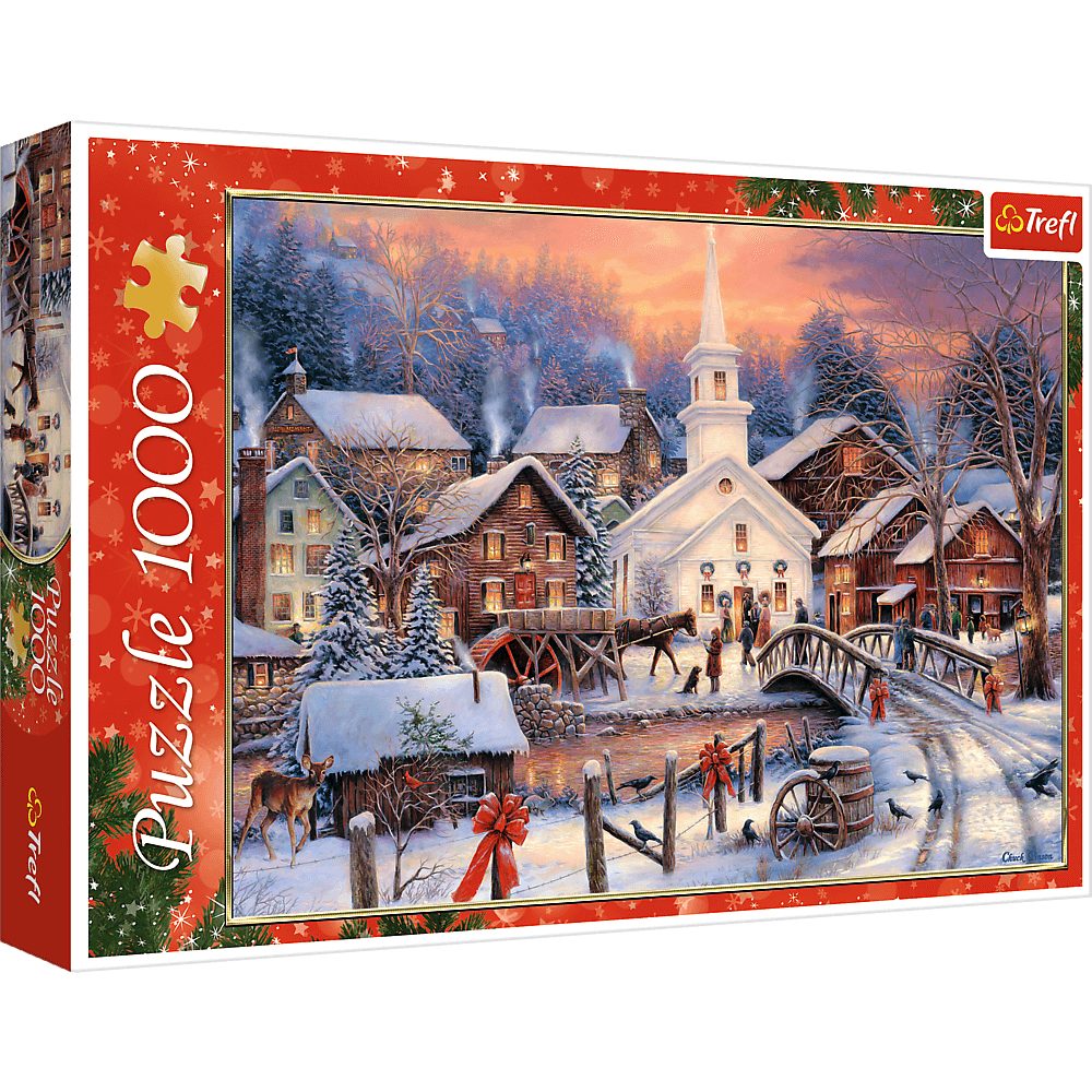 Trefl Puzzle Trefl 10602 Weisse Weihnachten günstig online kaufen