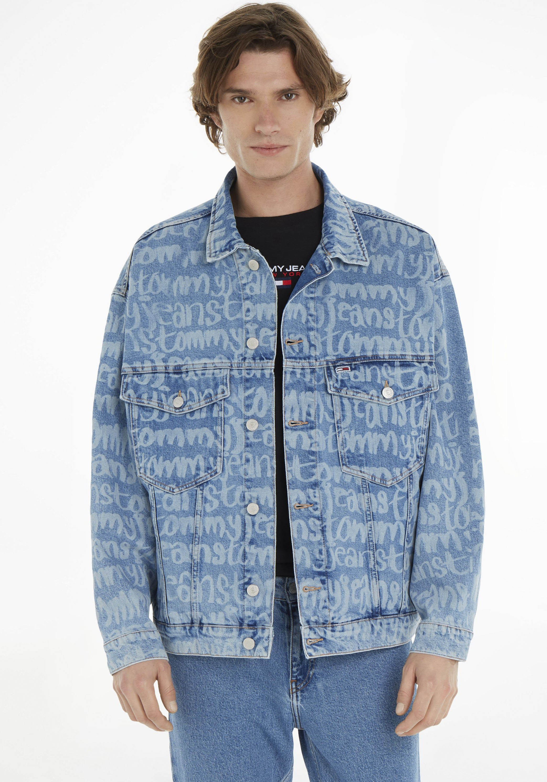 Tommy Jeans Jeansjacke "AIDEN OVERSIZED DNM JKT CG7031" günstig online kaufen