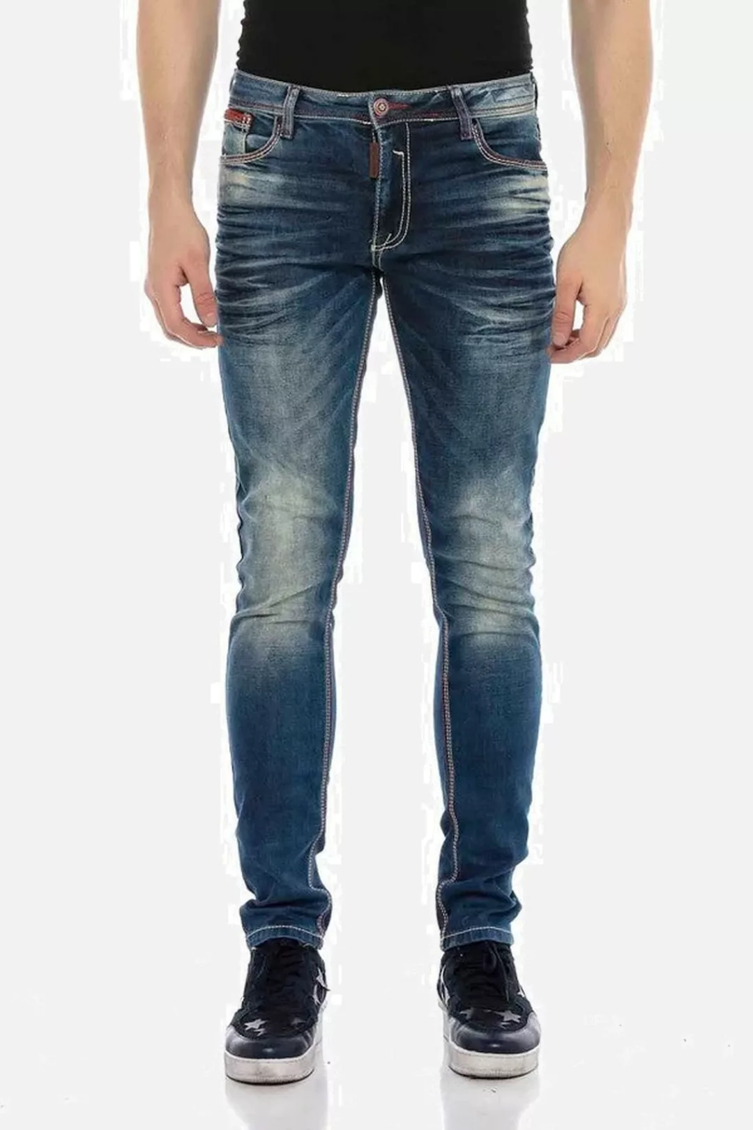 Cipo & Baxx Straight-Jeans "Jeans", im Straight Fit-Schnitt, CD557 günstig online kaufen