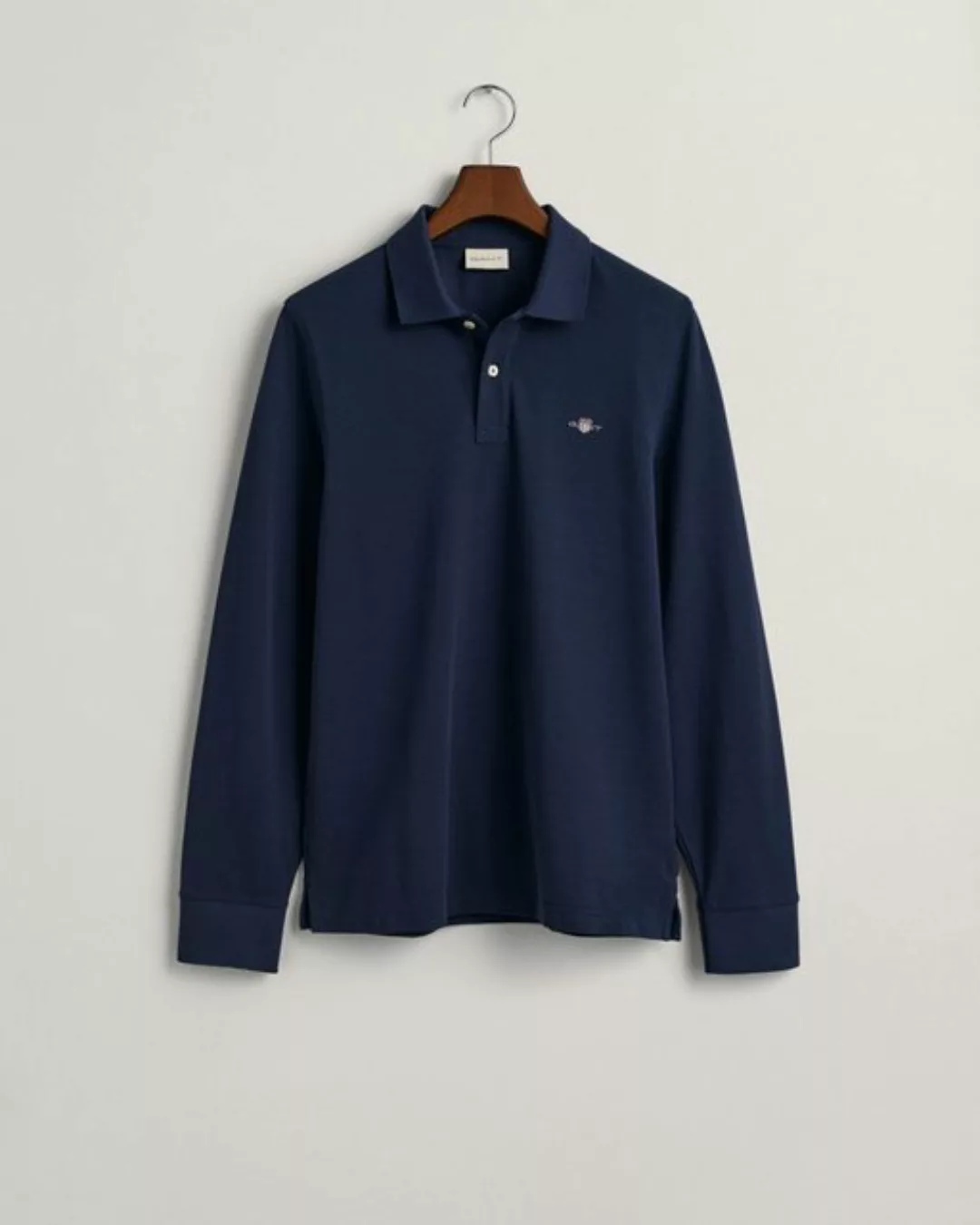 Gant Longshirt Shield Piqué Rugger günstig online kaufen