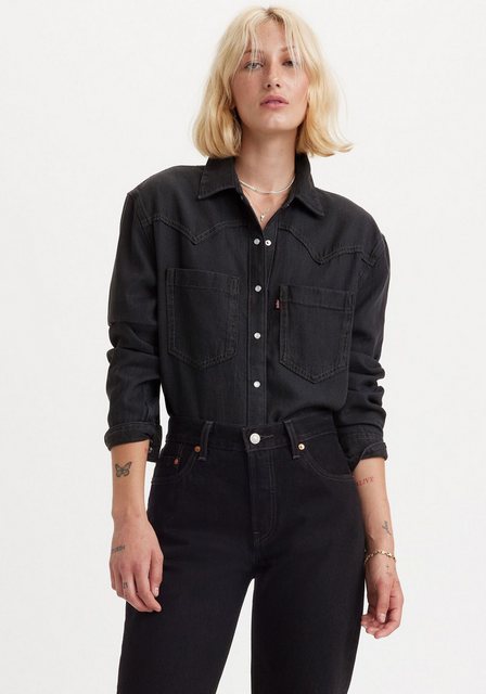 Levi's® Jeansbluse TEODORA WESTERN SHIRT mit Druckknöpfen günstig online kaufen