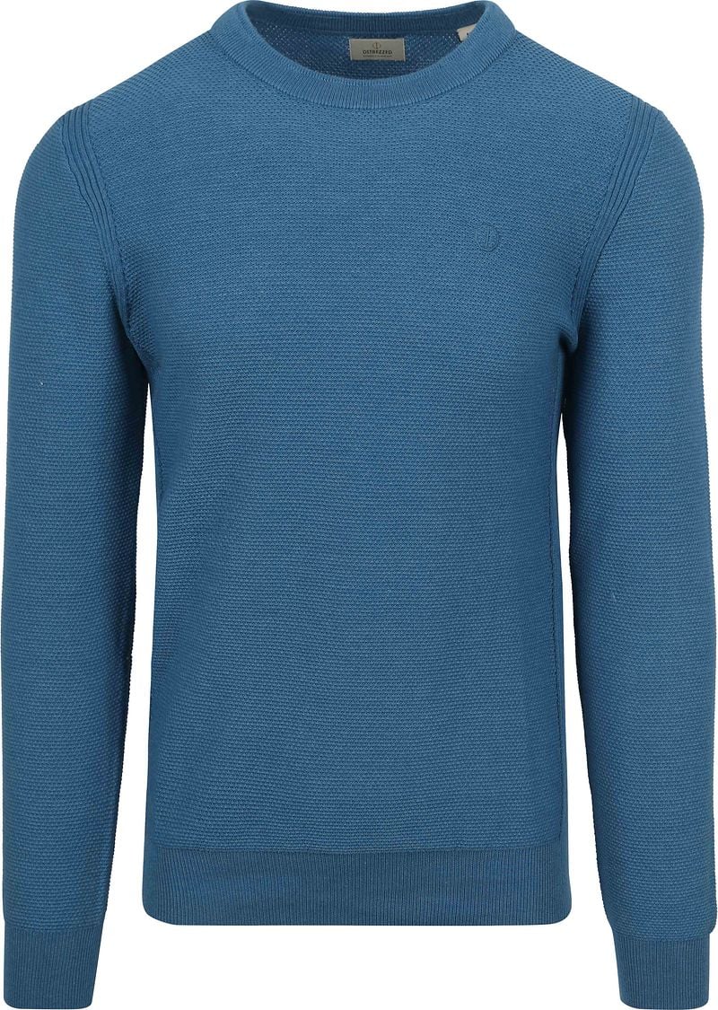 Dstrezzed Pullover Mercury Blau - Größe S günstig online kaufen