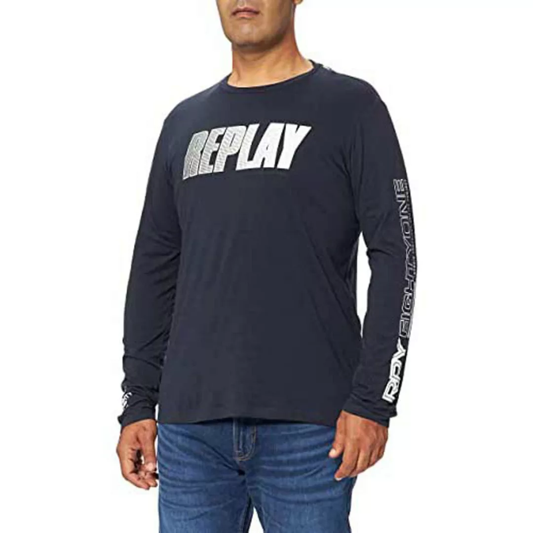 Replay M3492.000.2660 T-shirt M Aviator Blue günstig online kaufen