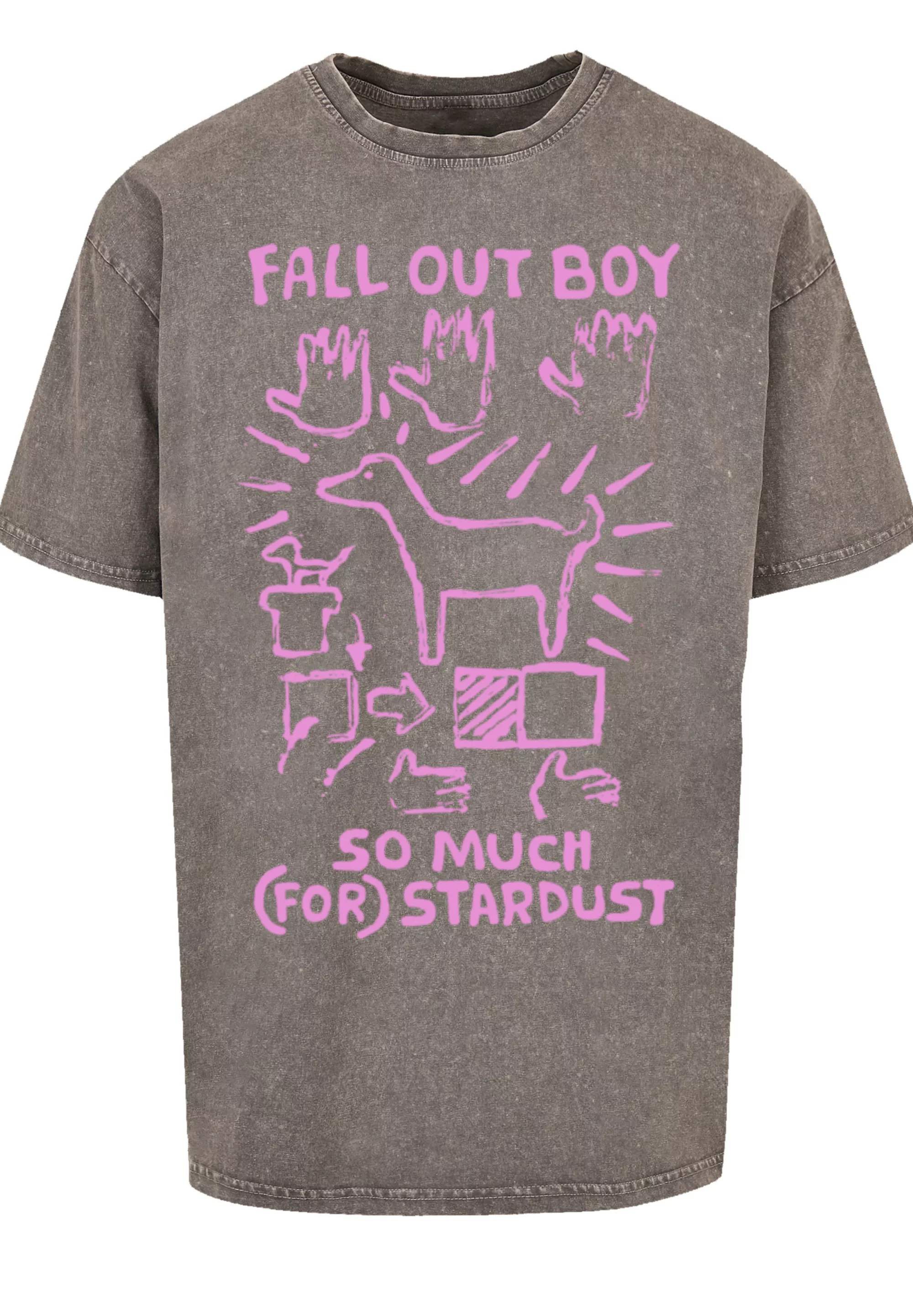 F4NT4STIC T-Shirt "Fall Out Boy Pink Dog So Much Stardust", Premium Qualitä günstig online kaufen