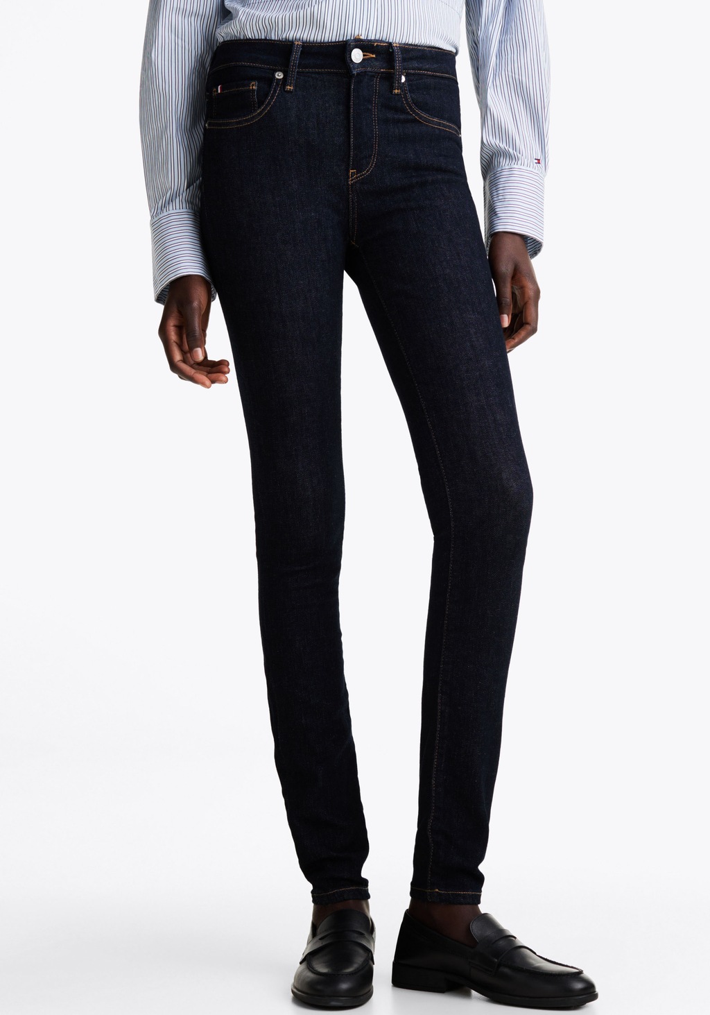 Tommy Hilfiger Skinny-fit-Jeans "HERITAGE COMO SKINNY RW", mit Tommy Hilfig günstig online kaufen
