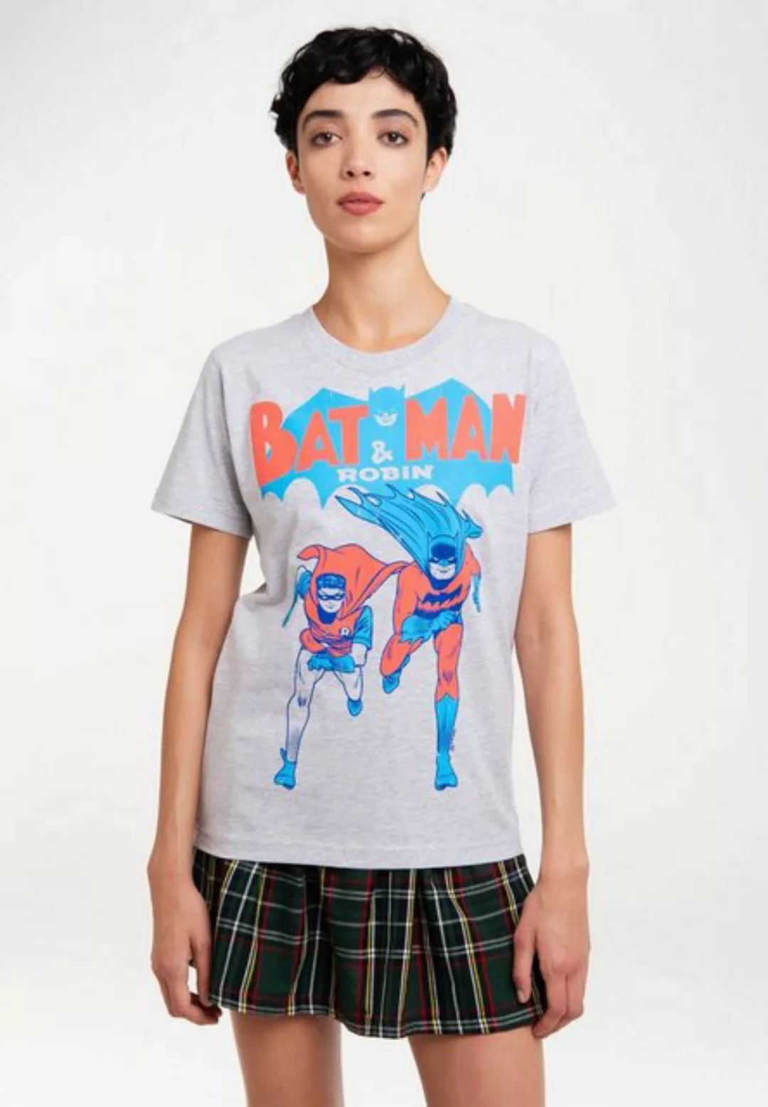 LOGOSHIRT T-Shirt Batman & Robin mit coolem Print günstig online kaufen