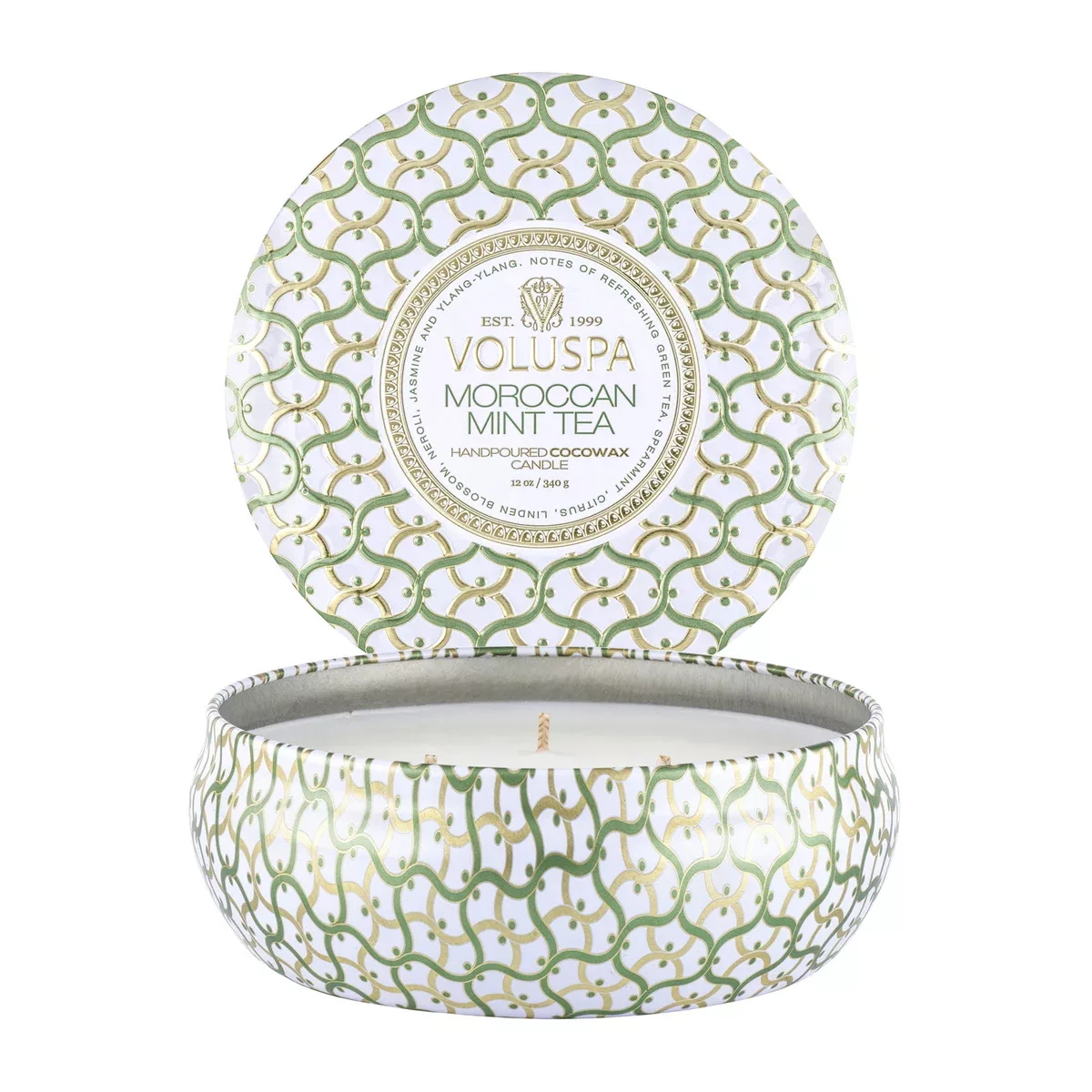 Maison Blanc 3-wick Tin Duftkerze 40 Stunden Moroccan Mint Tea günstig online kaufen