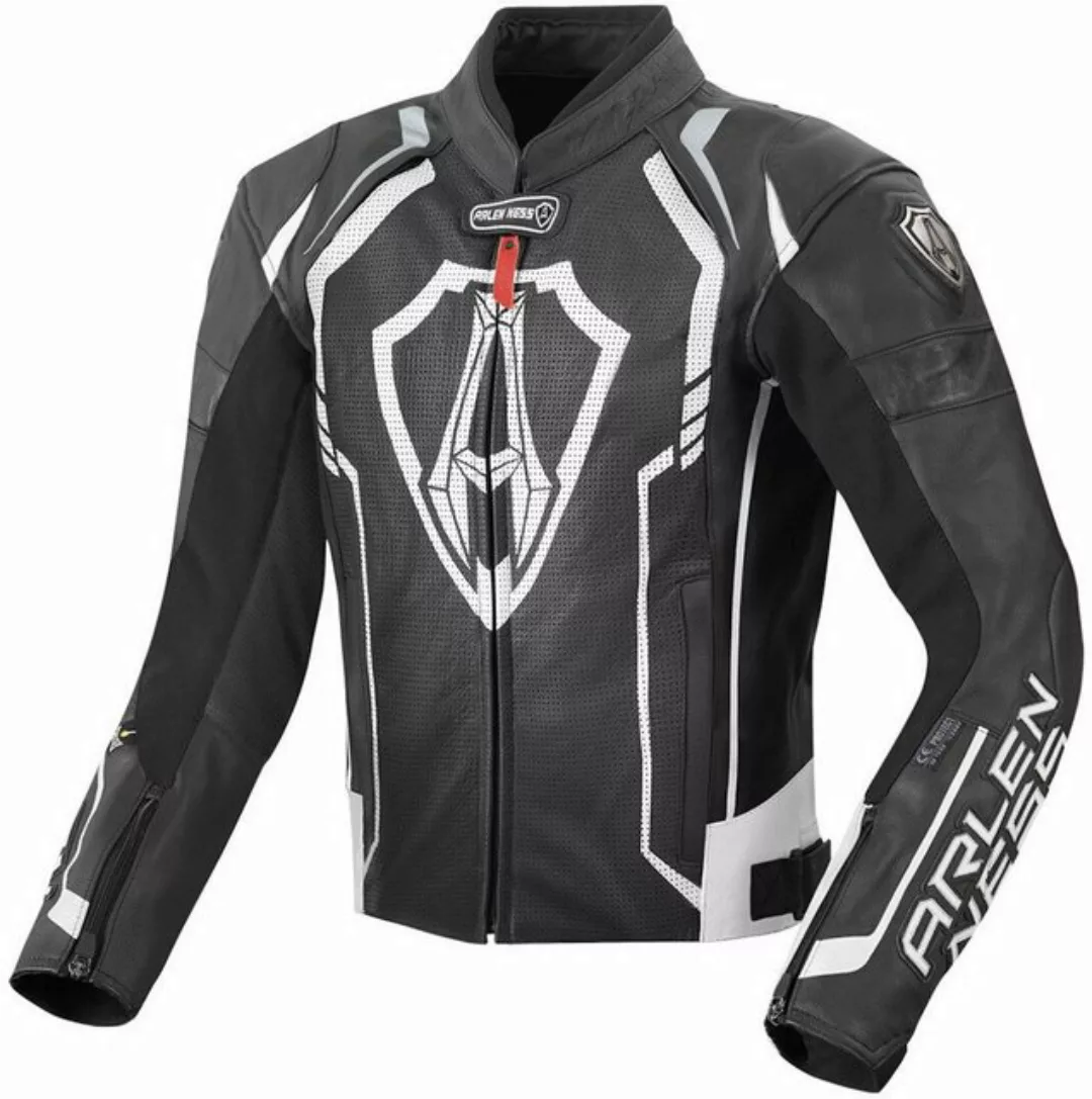 Arlen Ness Motorradjacke Track Motorrad Lederjacke günstig online kaufen