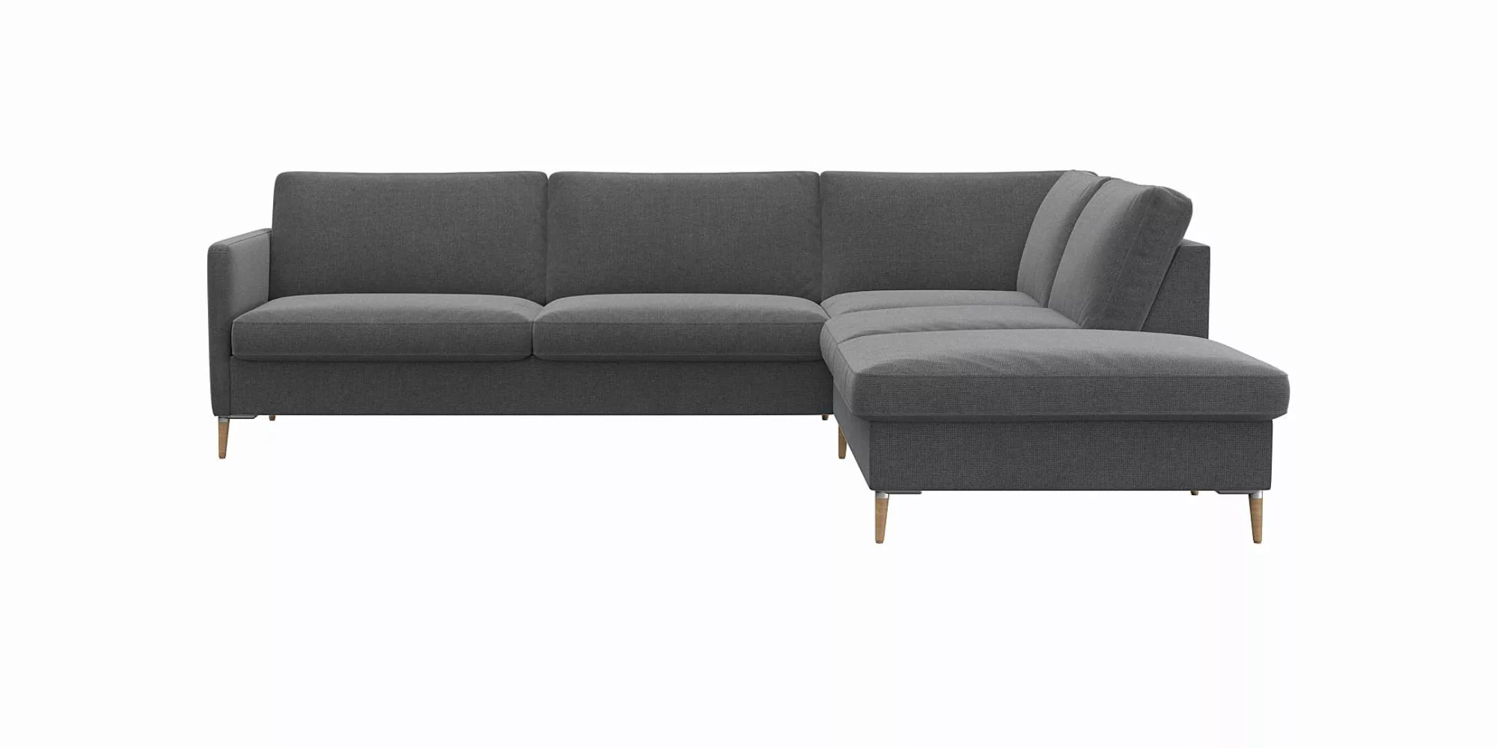 FLEXLUX Ecksofa »Fiore, super Sitzkomfort durch Kaltschaum im Sitz, L-Form« günstig online kaufen