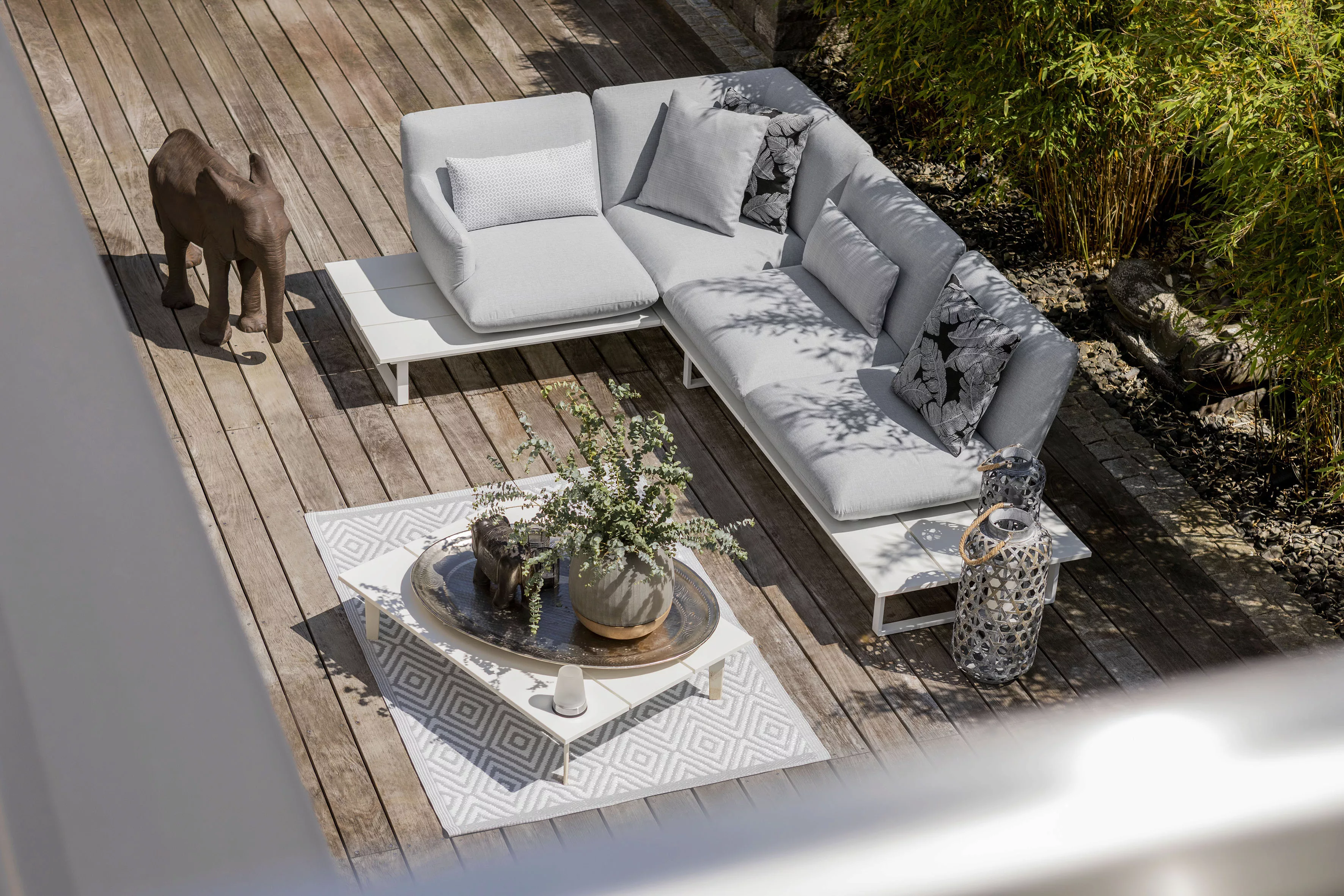 W.SCHILLIG Sofaelement "lagoona", Outdoor Eckelement günstig online kaufen