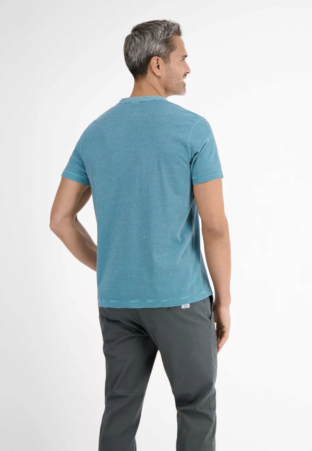 LERROS T-Shirt "LERROS Serafino mit Finelinerstreifen" günstig online kaufen