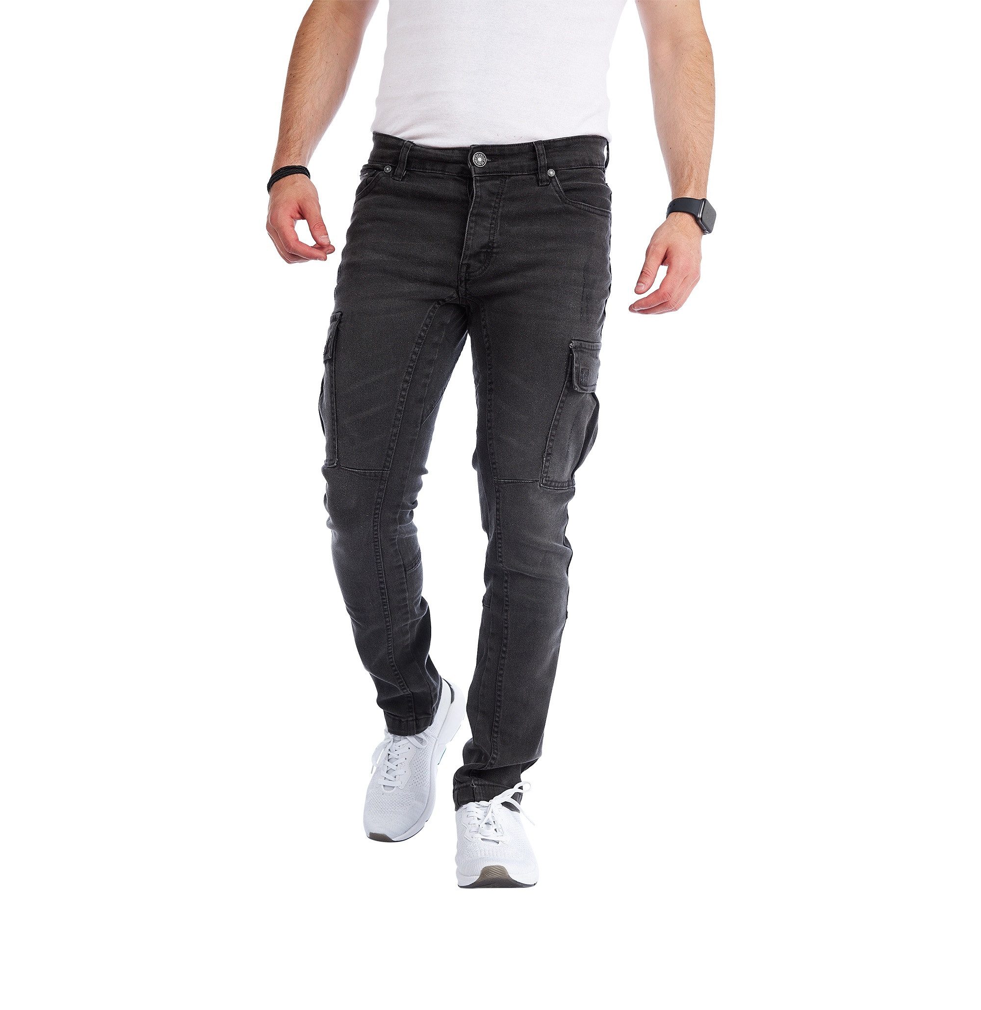 Styleko Cargohose Cargo Jeans Herren Cargohose günstig online kaufen