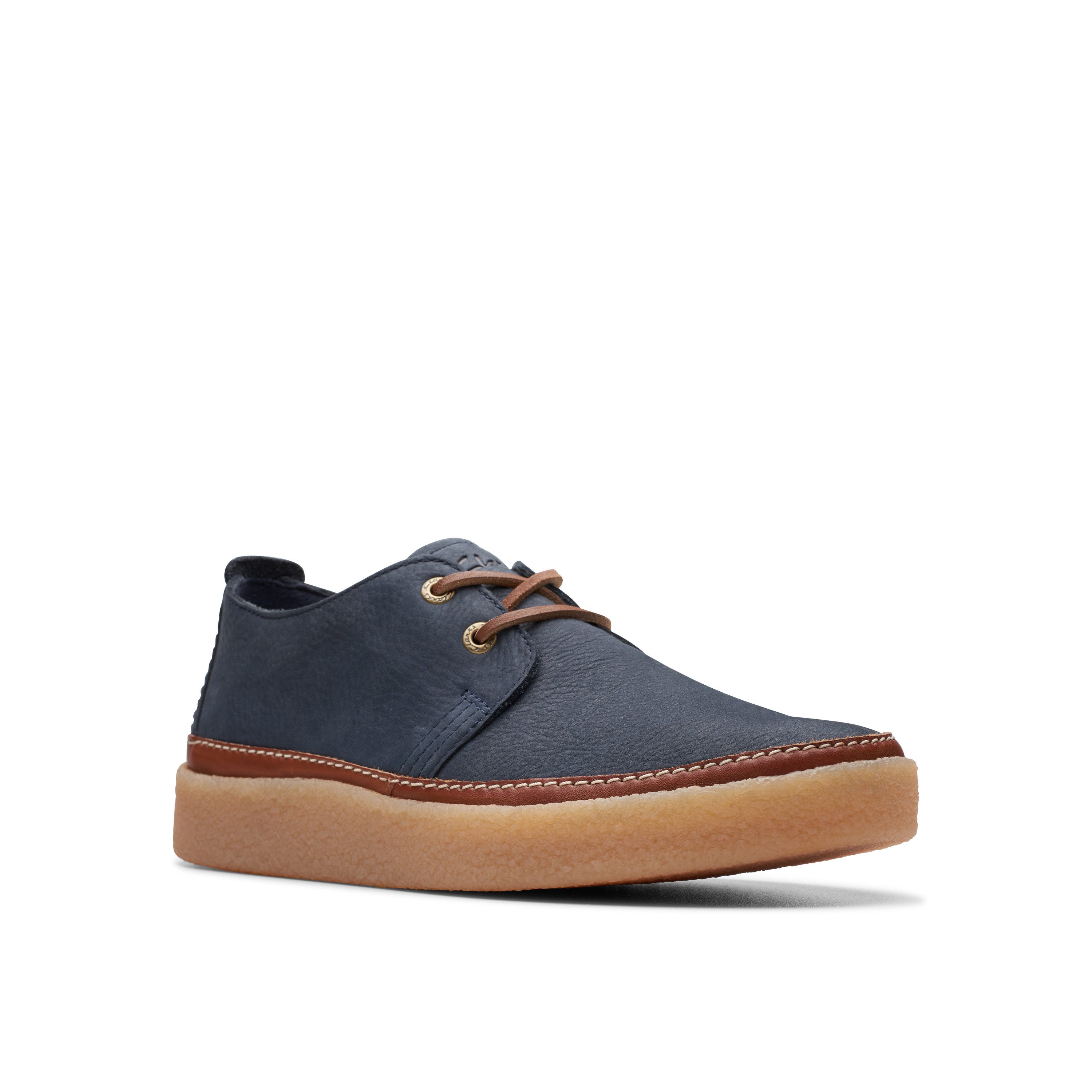 Clarks Halbschuhe Nubukleder Schnürschuh günstig online kaufen