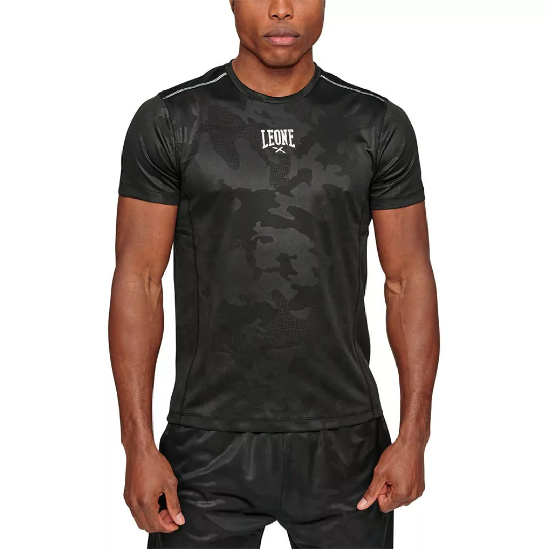 Leone1947 Camoblack Kurzärmeliges T-shirt 2XL Black günstig online kaufen