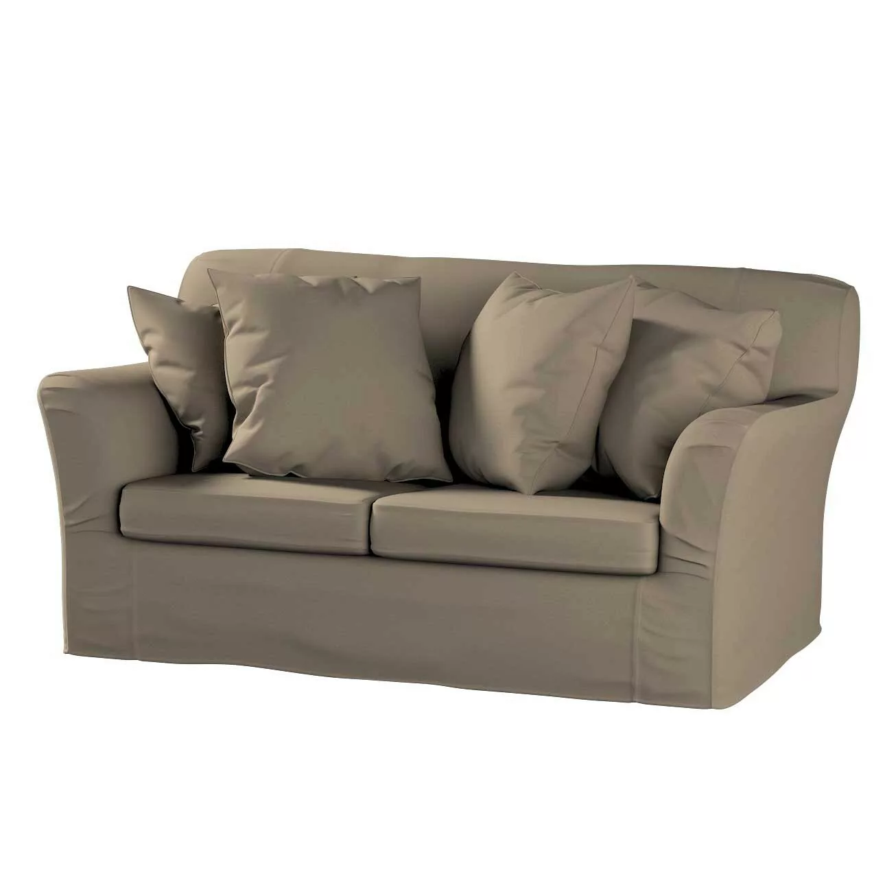 Bezug für Tomelilla 2-Sitzer Sofa nicht ausklappbar, mokka, Sofahusse, Tome günstig online kaufen