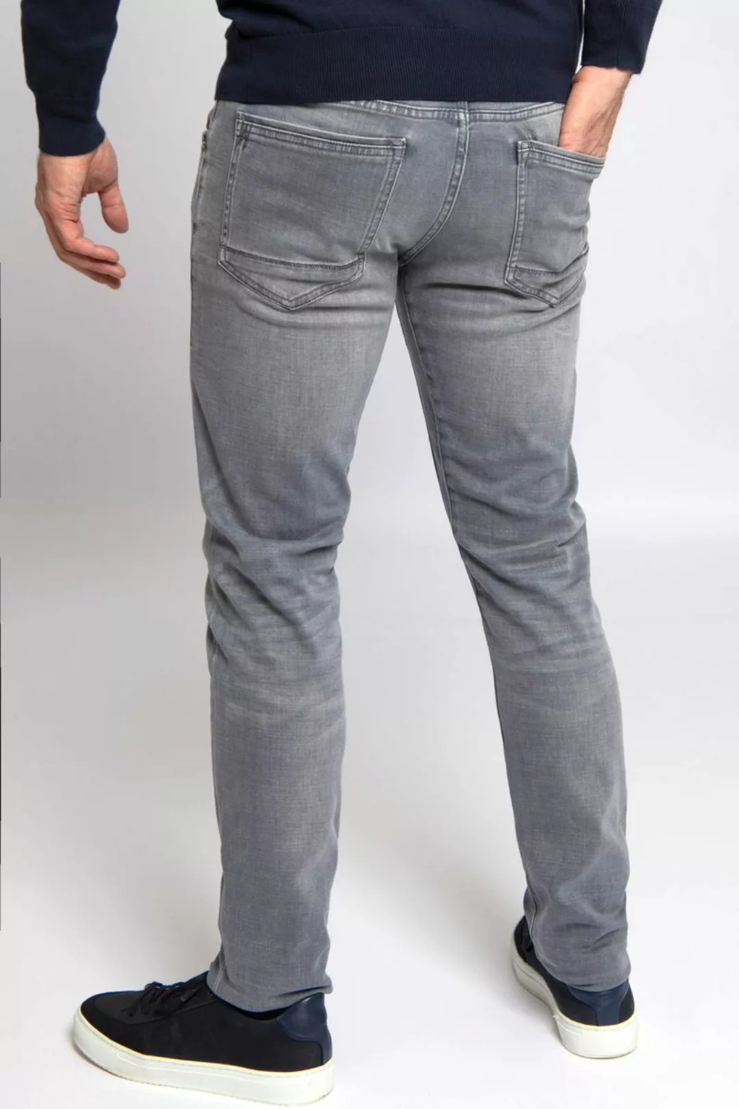 PME Legend Herren Jeans TAILWHEEL - Slim Fit - Grau - Left Hand Grey günstig online kaufen
