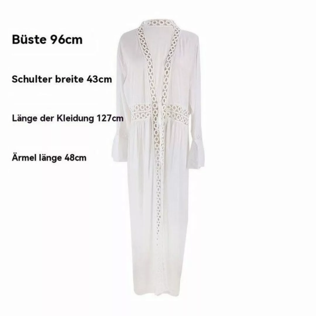 AUKUU Strandkleid Locker sitzendes, langes Bikini-Oberteil, Sonnenschutz-Um günstig online kaufen