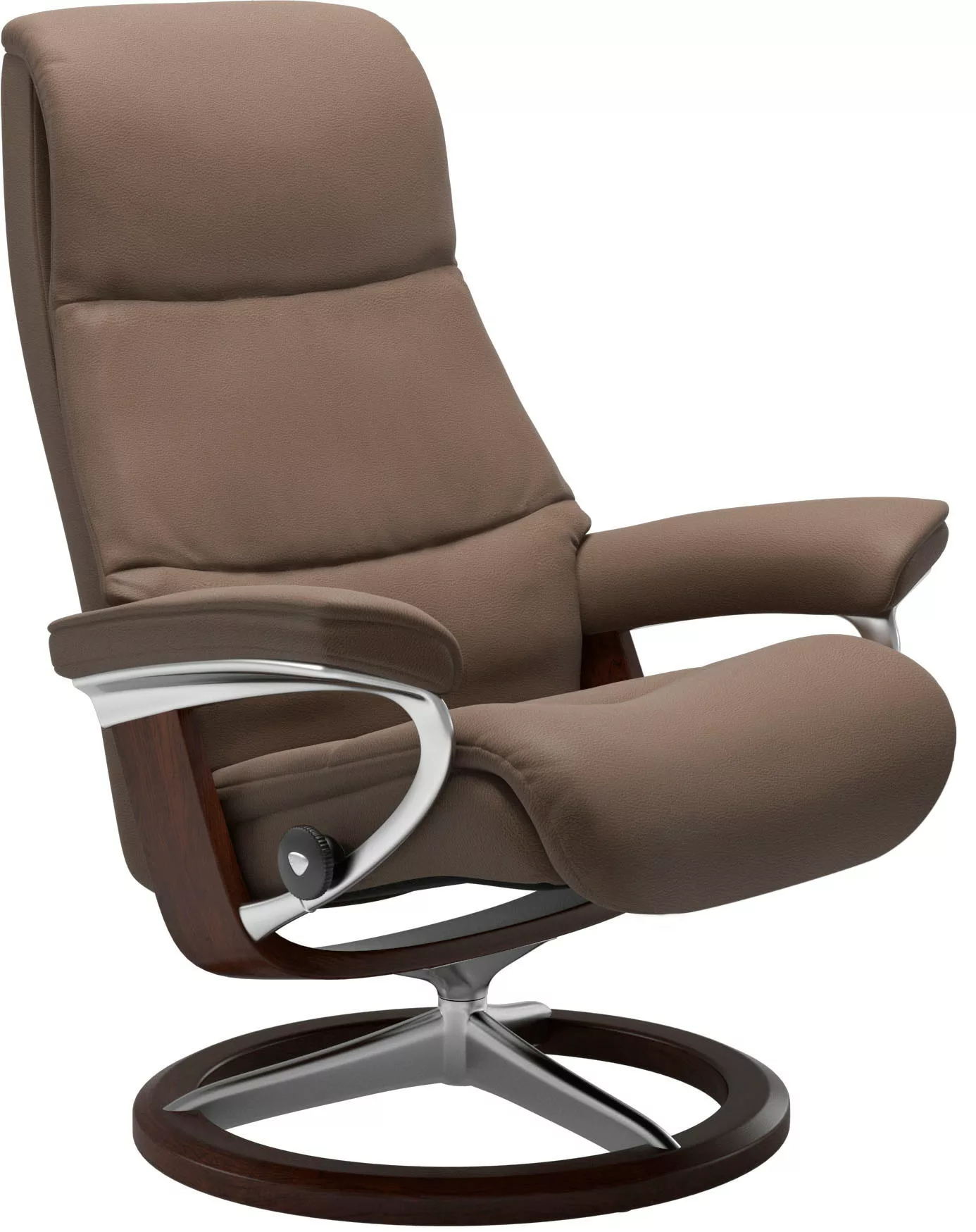 Stressless® Relaxsessel »View«, mit Signature Base, Größe S,Gestell Braun günstig online kaufen