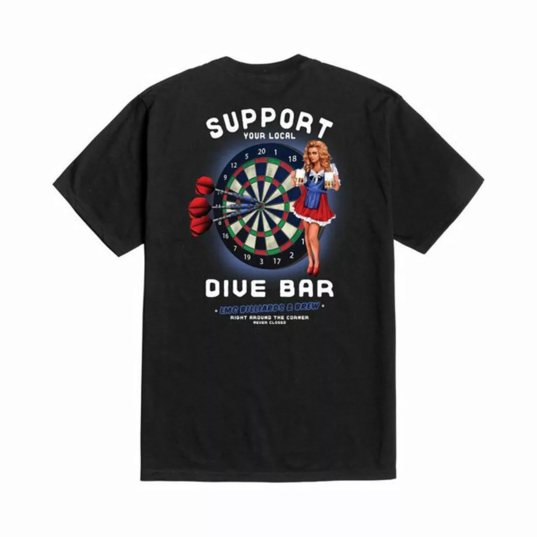 Loser Machine T-Shirt T-Shirt Loser Machine Darts & Beer, G L, F black günstig online kaufen