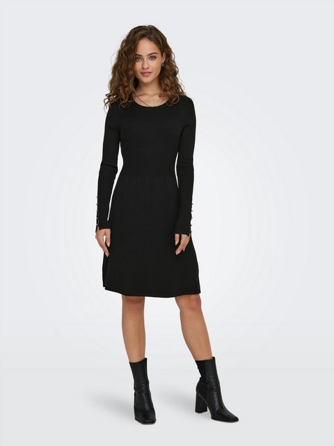 ONLY Midikleid ONLNATASCHA LS PEARL O-NECK DRESS CC KNT günstig online kaufen