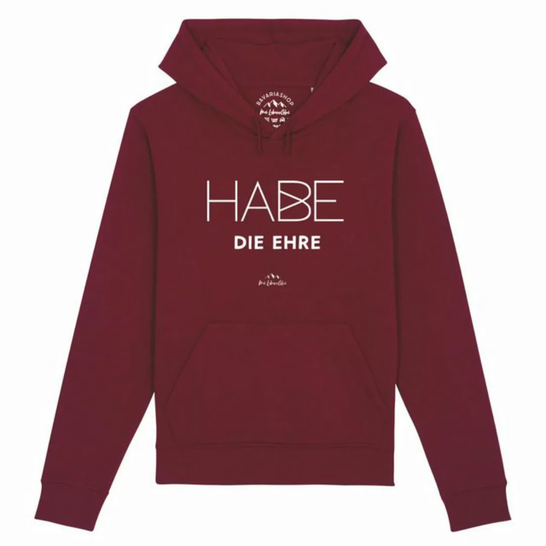 Bavariashop Hoodie Herren Hoodie "Habe die Ehre günstig online kaufen