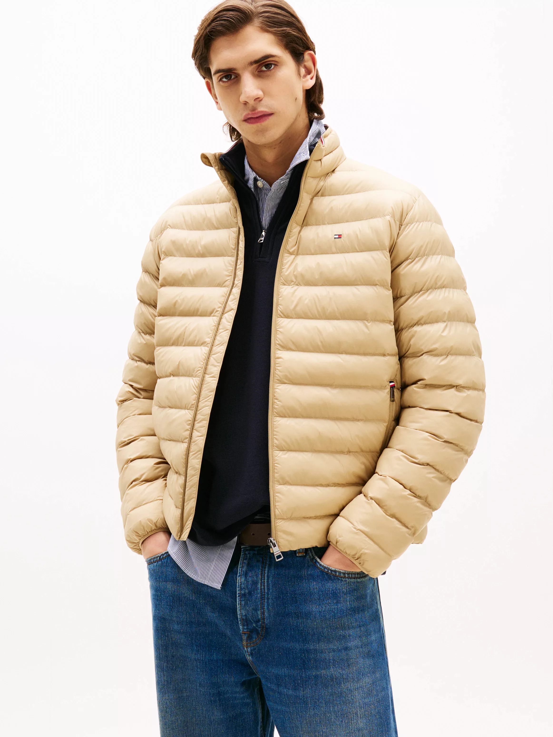 Tommy Hilfiger Steppjacke "PACKABLE RECYCLED JACKET", Daunenjacke, Übergang günstig online kaufen