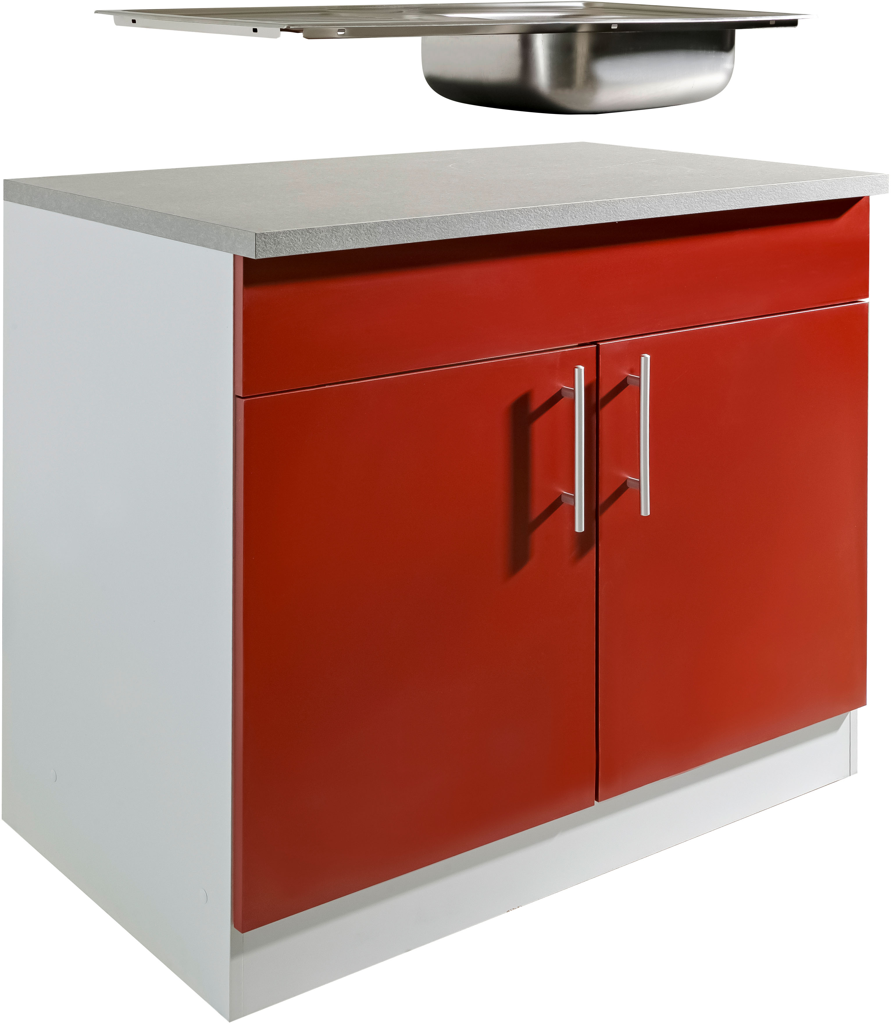 wiho Küchen Spülenschrank "Kiel", 100 cm breit, 60 cm tief günstig online kaufen