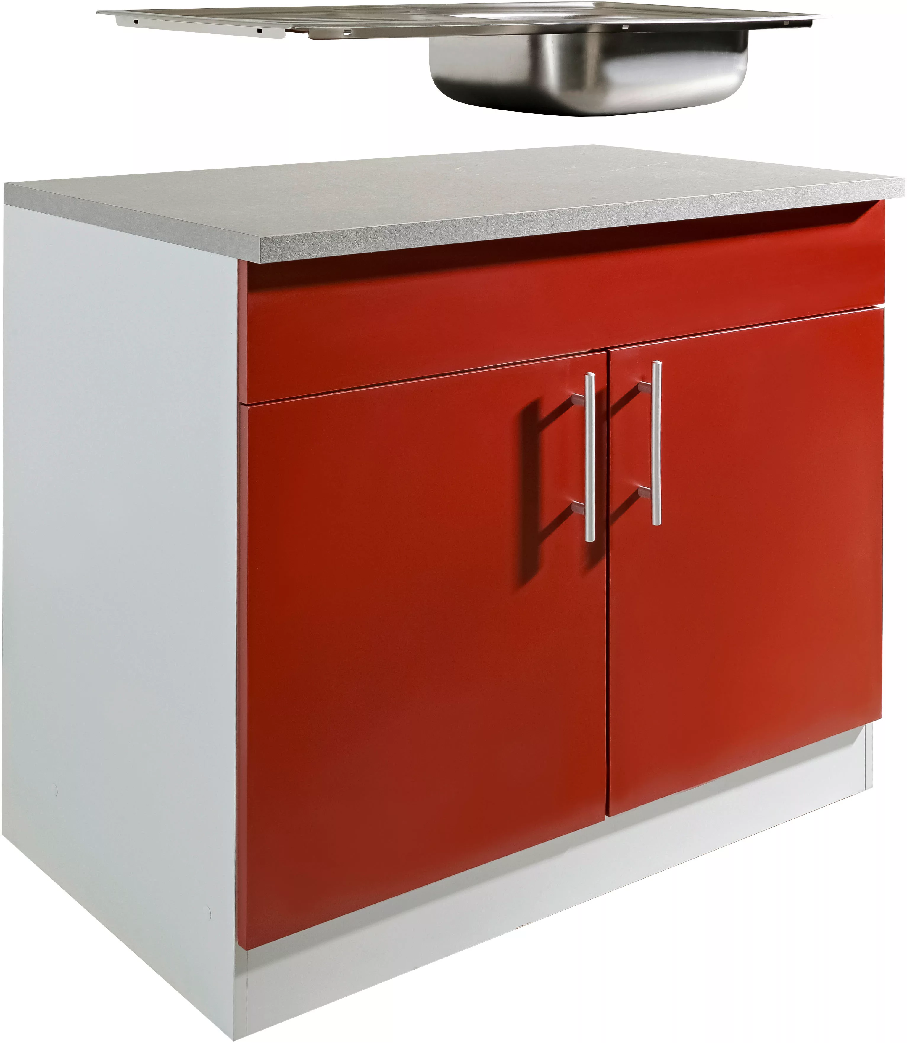 wiho Küchen Spülenschrank "Kiel", 100 cm breit, 60 cm tief günstig online kaufen