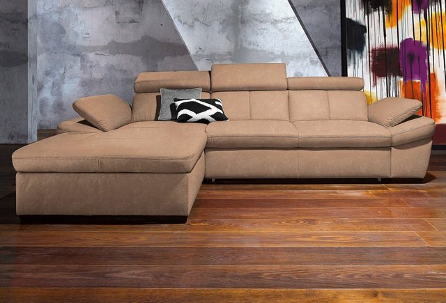 exxpo - sofa fashion Ecksofa "Salerno, klassisch modernes Funktionssofa, ho günstig online kaufen