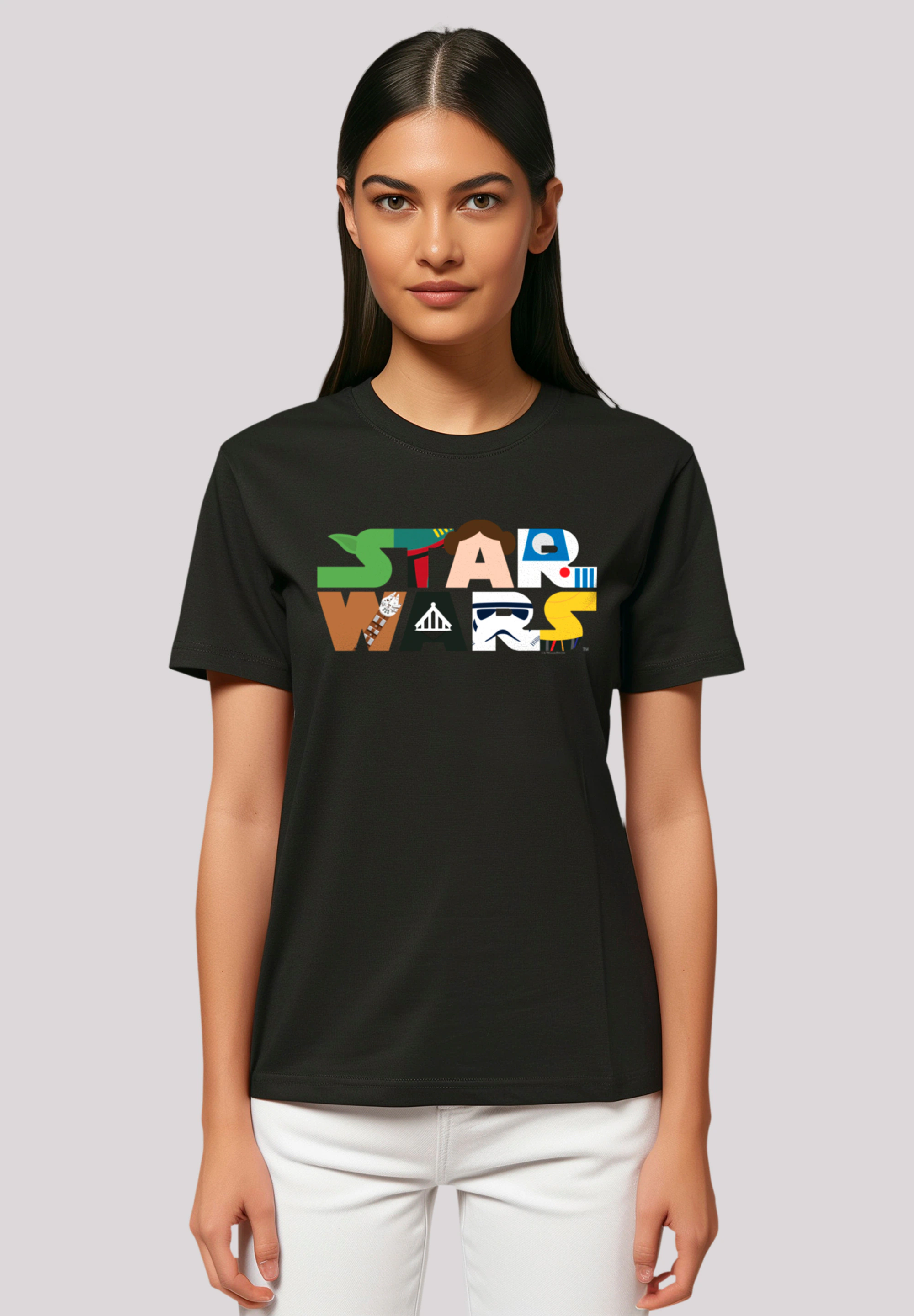 F4NT4STIC T-Shirt "Star Wars Character Logo", Premium Qualität günstig online kaufen