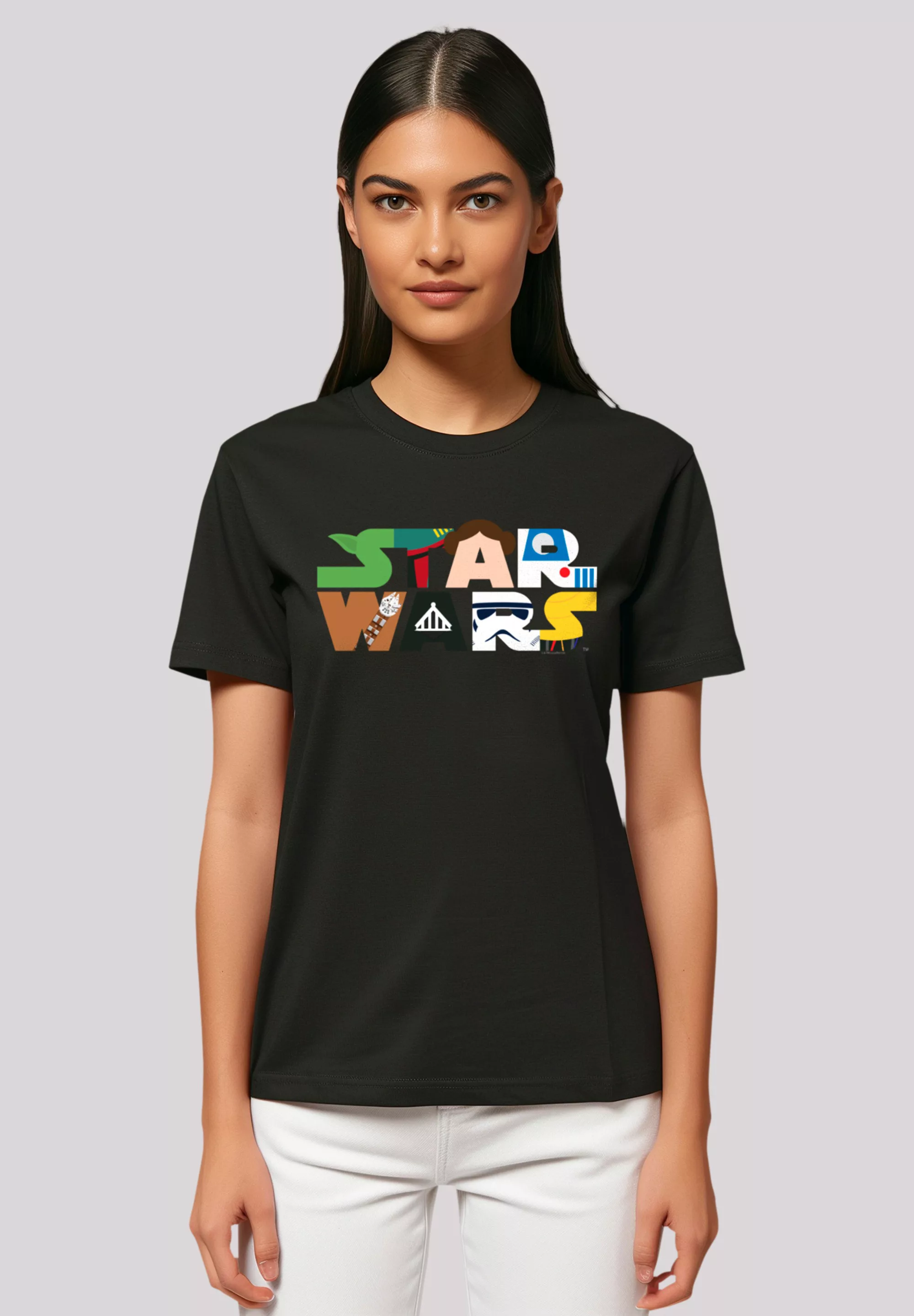 F4NT4STIC T-Shirt "Star Wars Character Logo", Premium Qualität günstig online kaufen