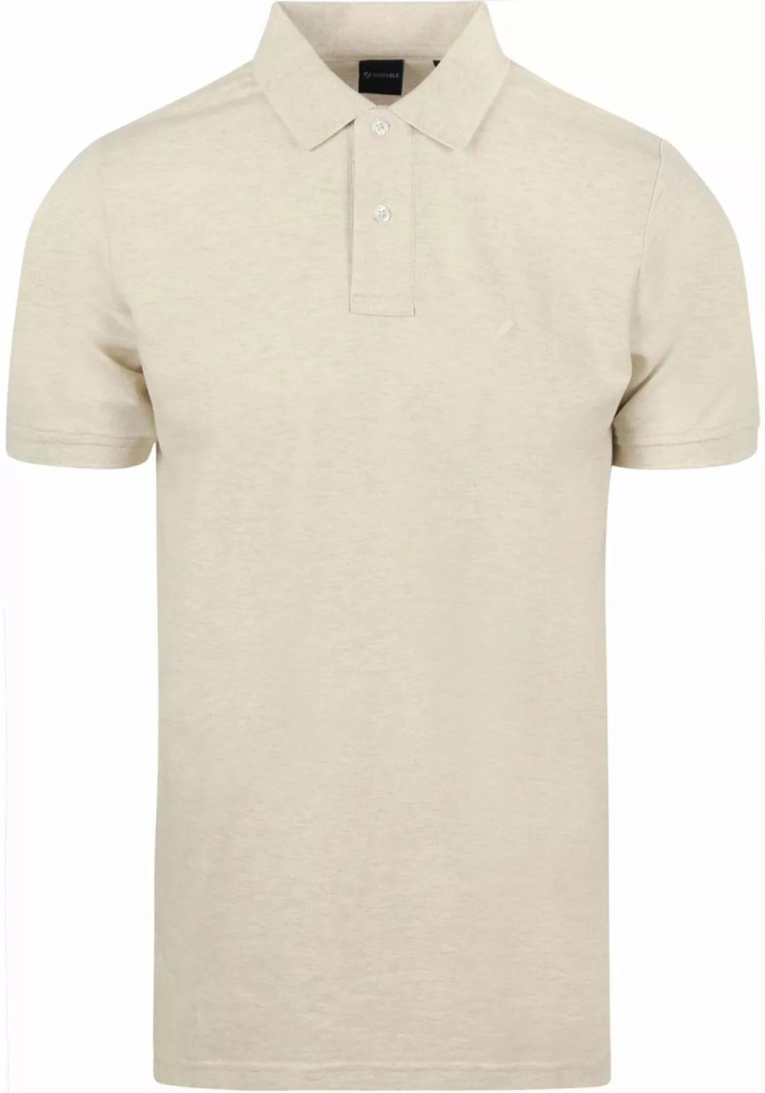 Suitable Mang Poloshirt Ecru - Größe S günstig online kaufen