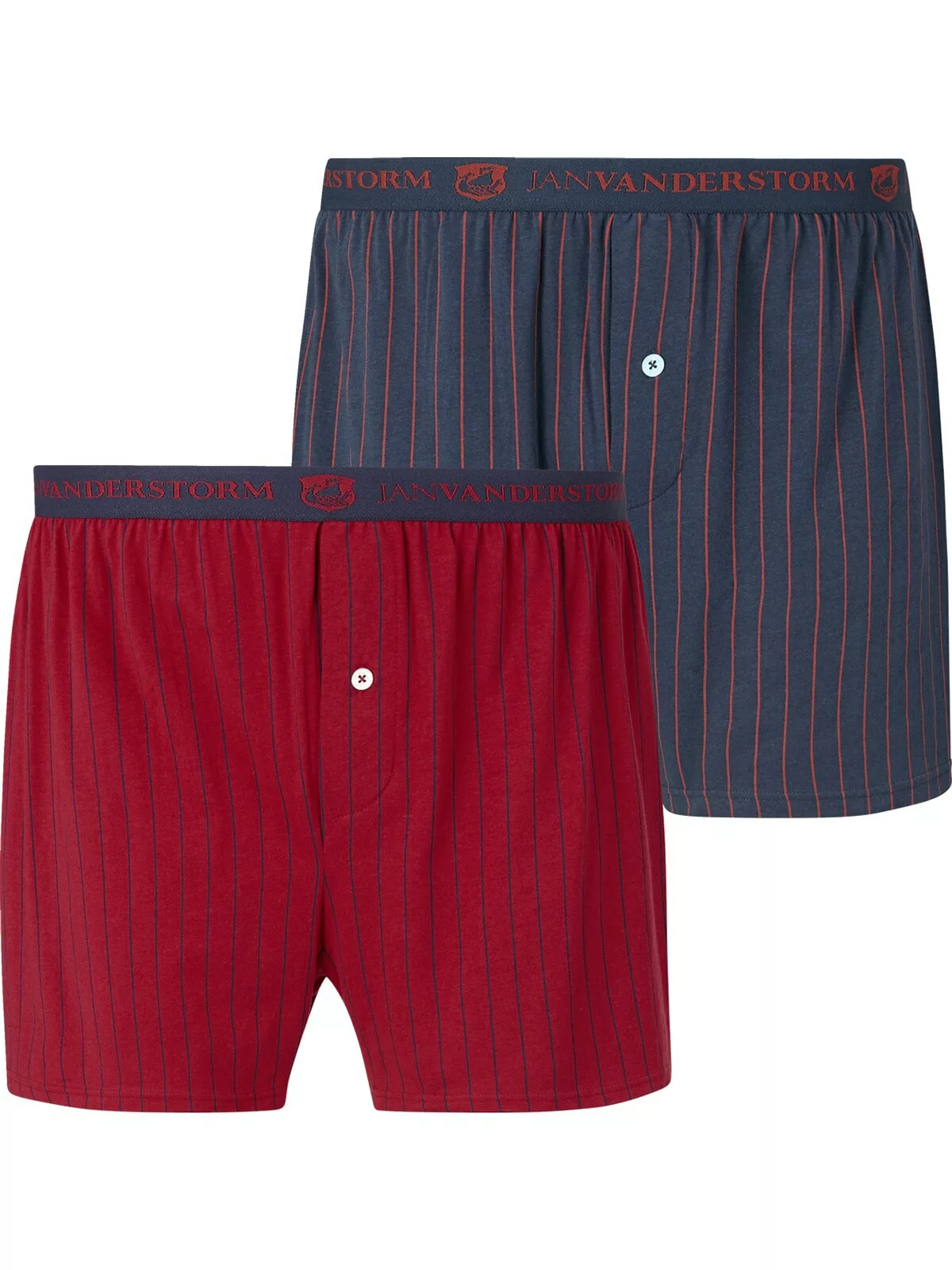 Jan Vanderstorm Boxershorts "2er Pack Boxershorts NICKE", (2 St.), mit Läng günstig online kaufen