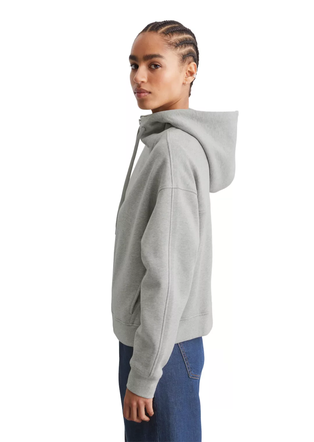 Marc OPolo DENIM Sweatjacke "aus Organic Cotton" günstig online kaufen