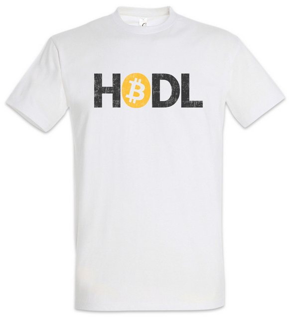 Urban Backwoods Print-Shirt Hodl I Herren T-Shirt Crypto Bitcoin Currencies günstig online kaufen