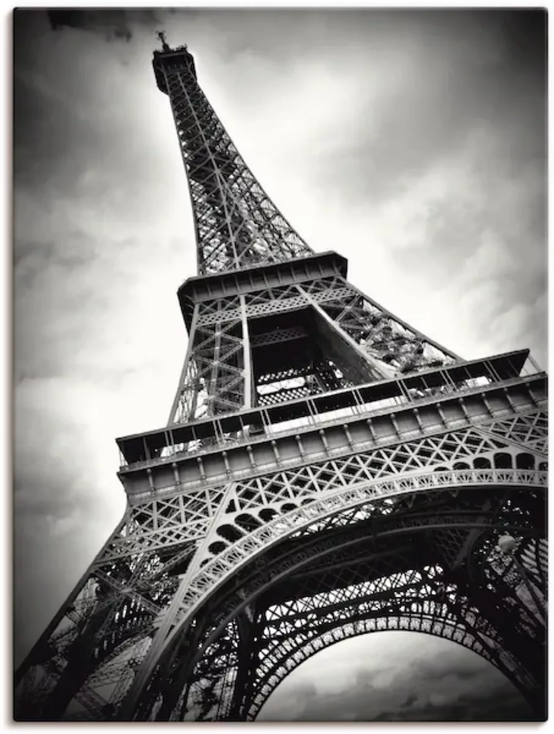 Artland Wandbild "Eiffelturm Paris", Gebäude, (1 St.), als Leinwandbild, Po günstig online kaufen