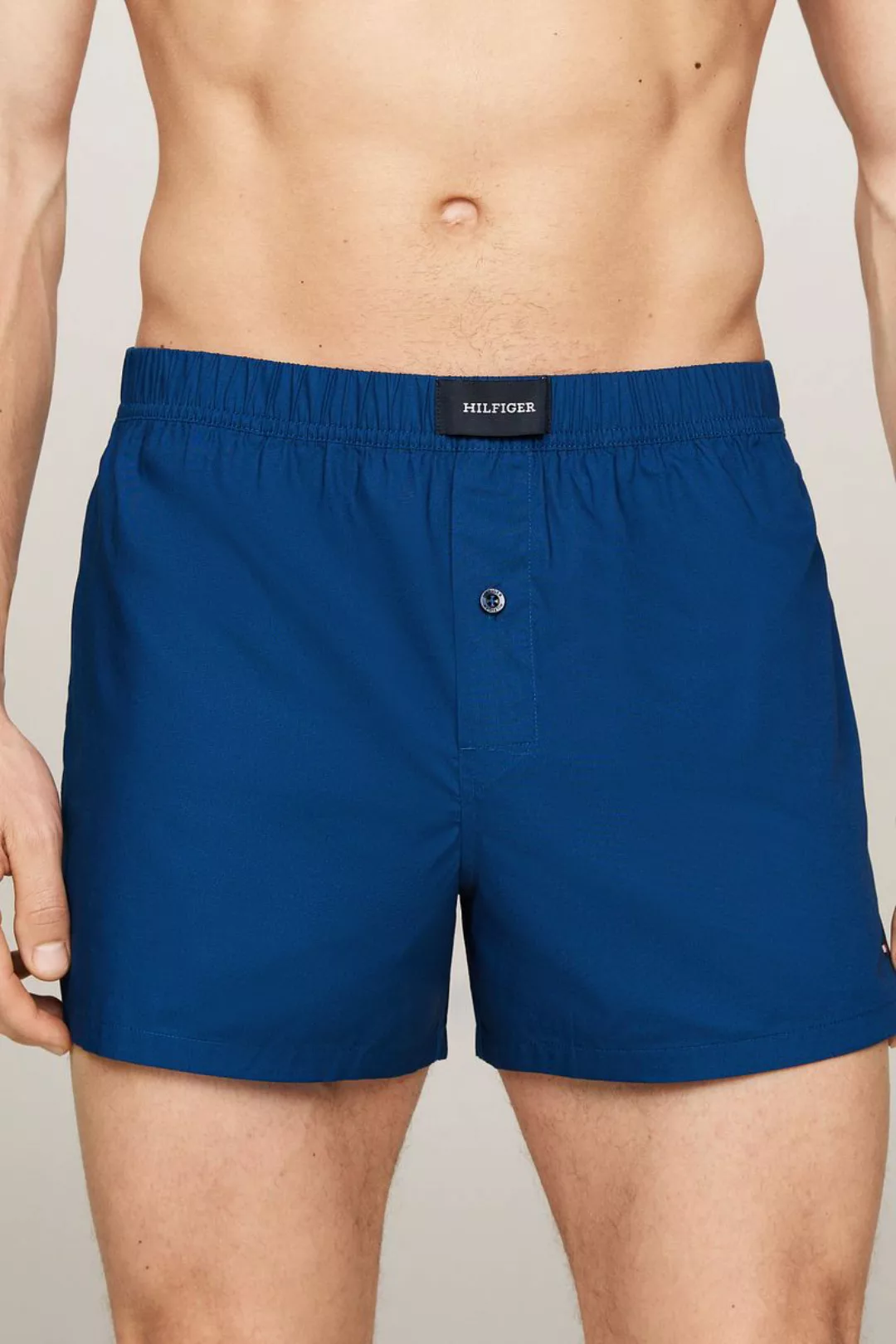 Tommy Hilfiger Boxer Woven 2-Pack Rot Blau - Größe L günstig online kaufen