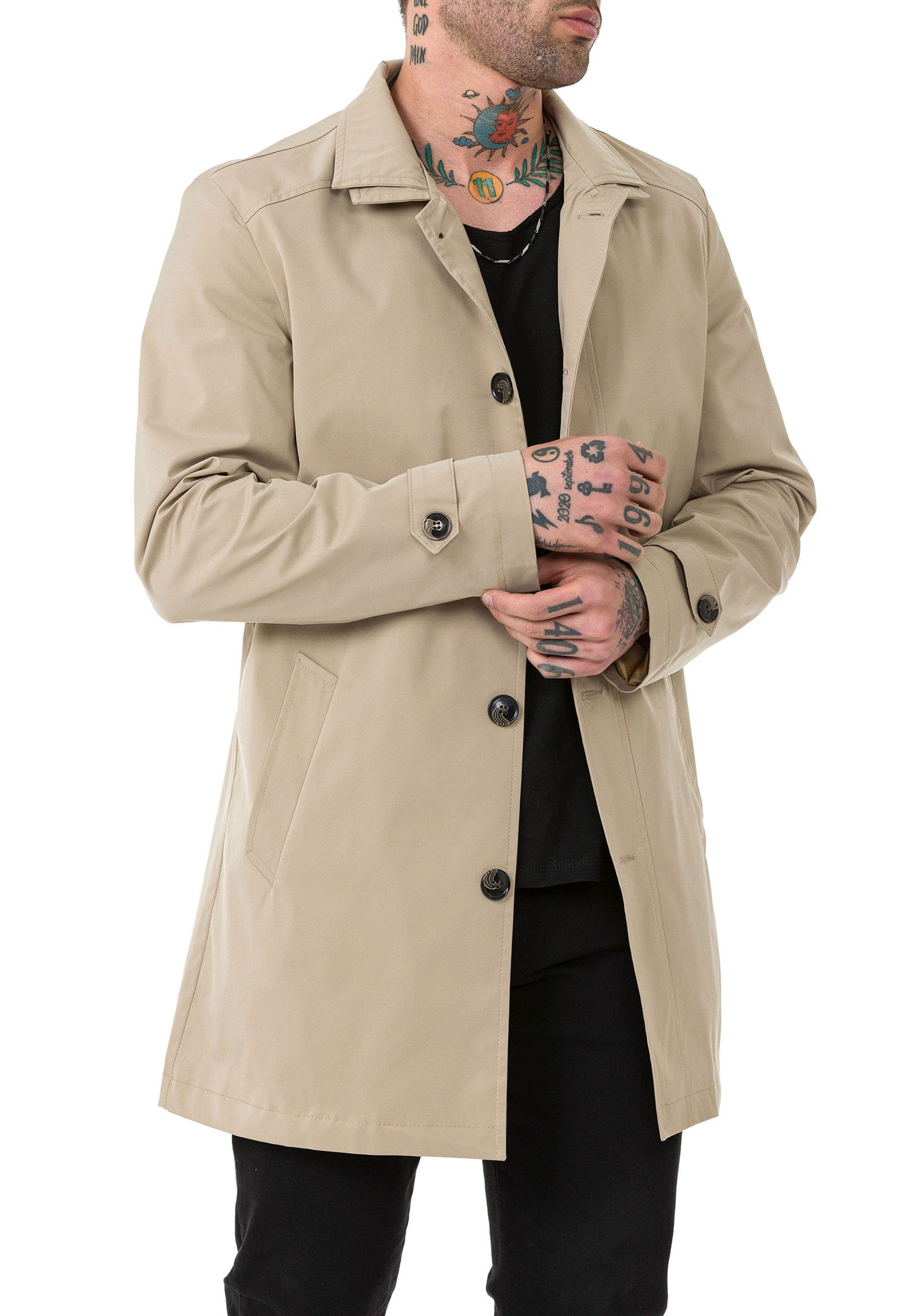 RedBridge Kurzmantel eleganter Kurzmantel Premium Qualität günstig online kaufen