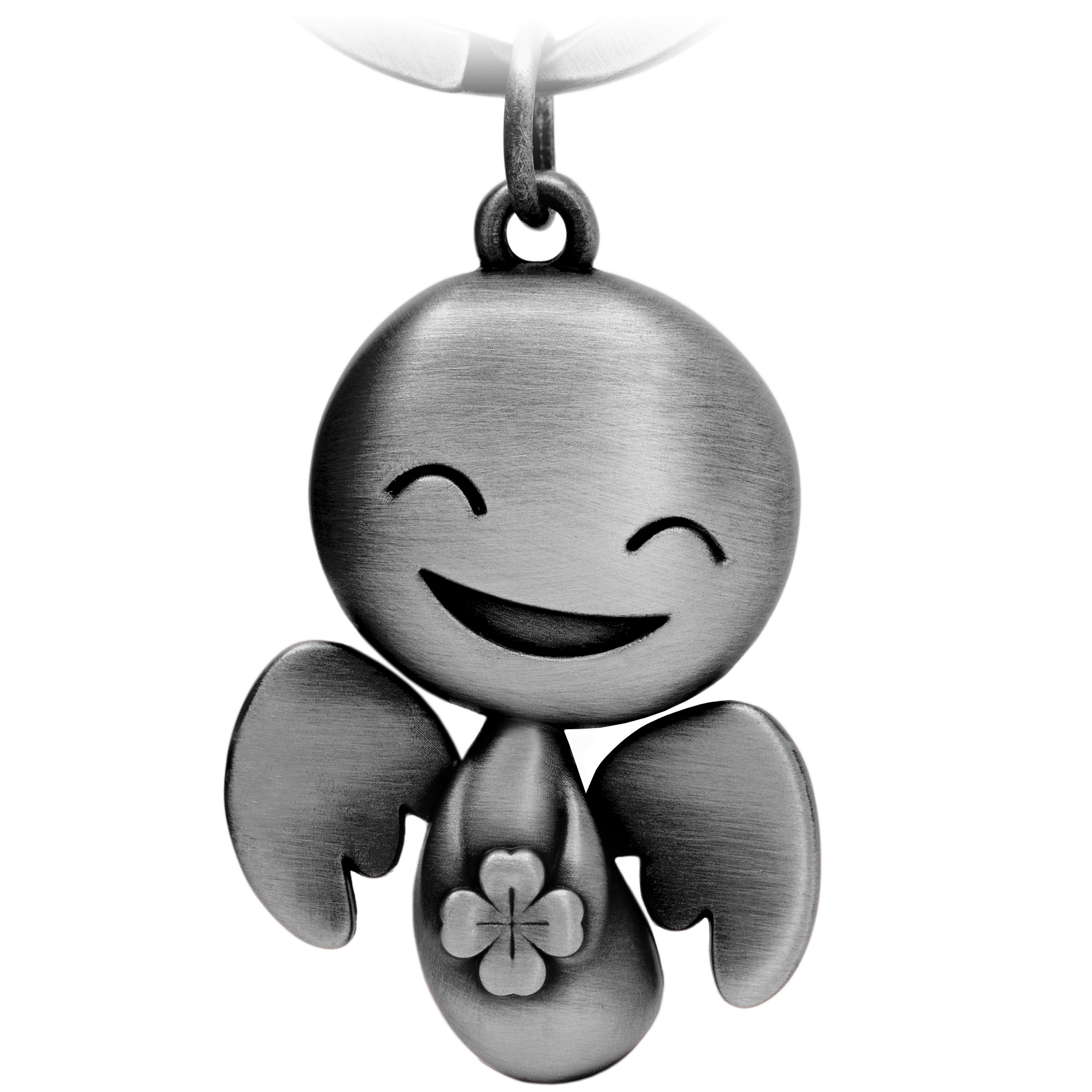 FABACH Schlüsselanhänger Schutzengel "Happy" mit Kleeblatt günstig online kaufen