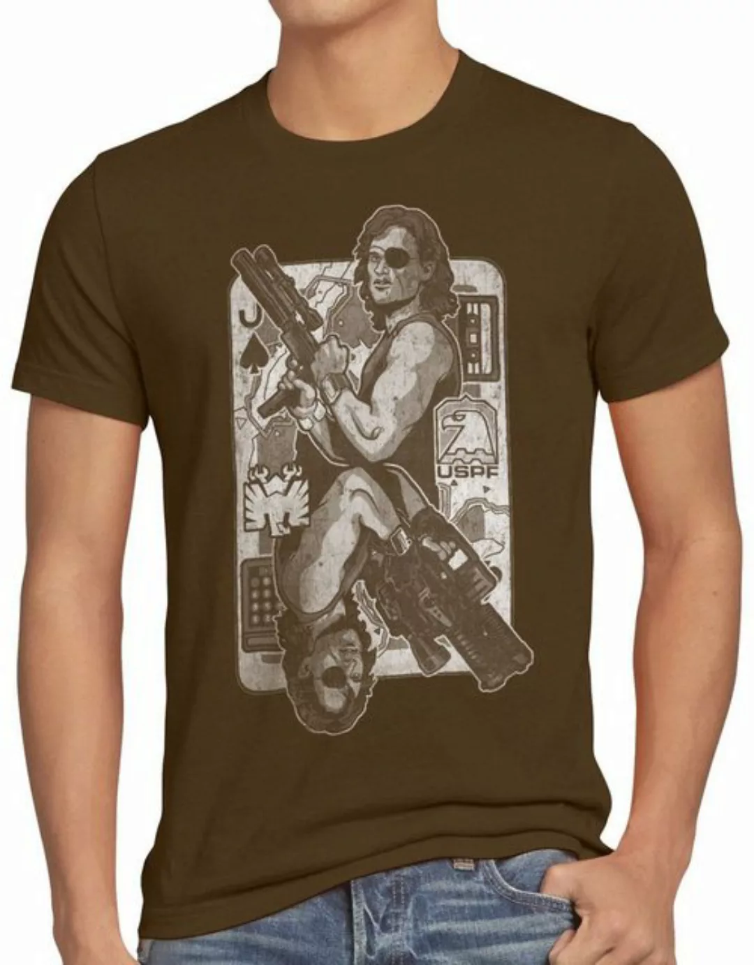 style3 T-Shirt Herren T-Shirt Snake Plissken die klapperschlange new york günstig online kaufen