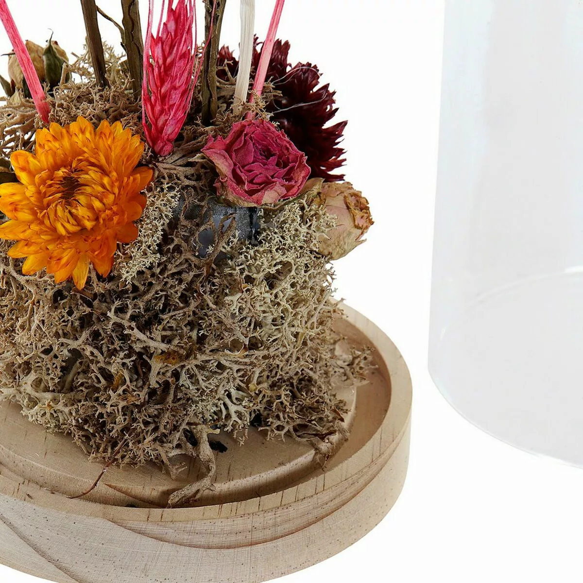 Deko-figur Dkd Home Decor Blomster Kristall Holz Mdf (11 X 11 X 26 Cm) günstig online kaufen