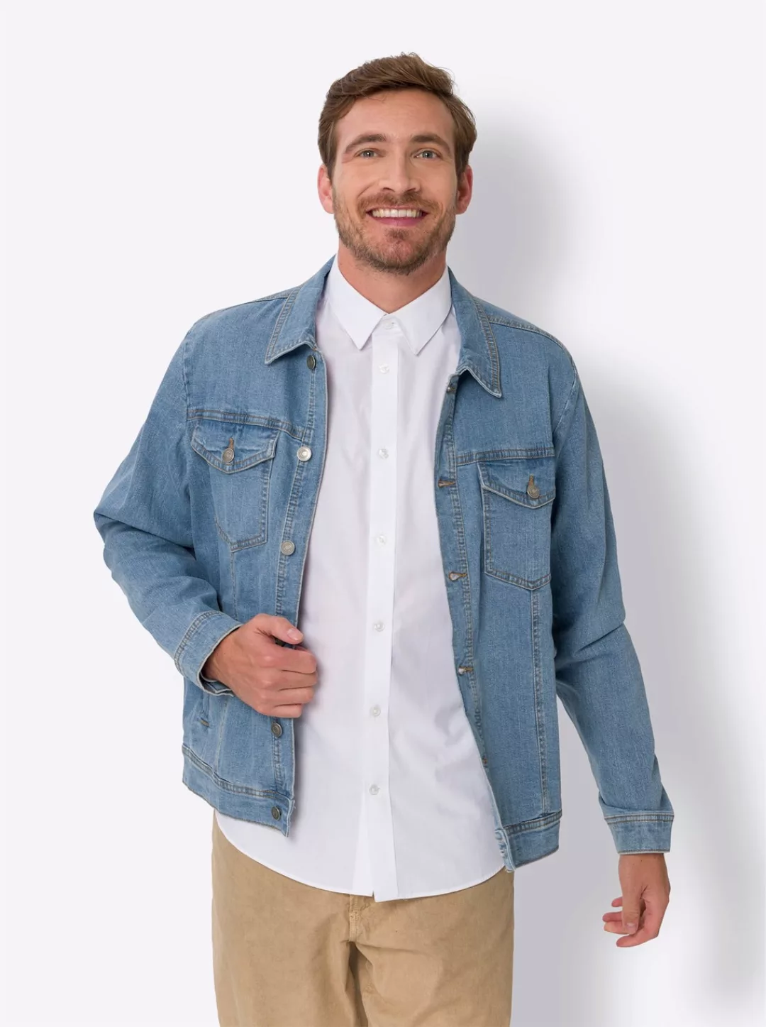 Classic Jeansjacke, ohne Kapuze günstig online kaufen