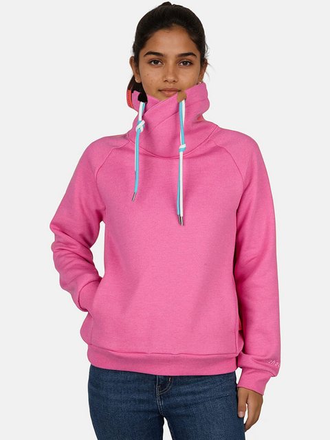 salzhaut Kapuzenpullover Damen Hoodie Tominst mit Taschen - Unifarbener Pul günstig online kaufen