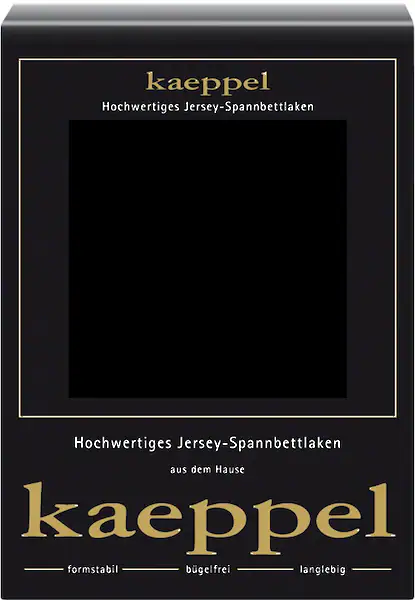 Kaeppel Spannbettlaken »Single Jersey Mako Elasthan«, aus 97% Baumwolle und günstig online kaufen