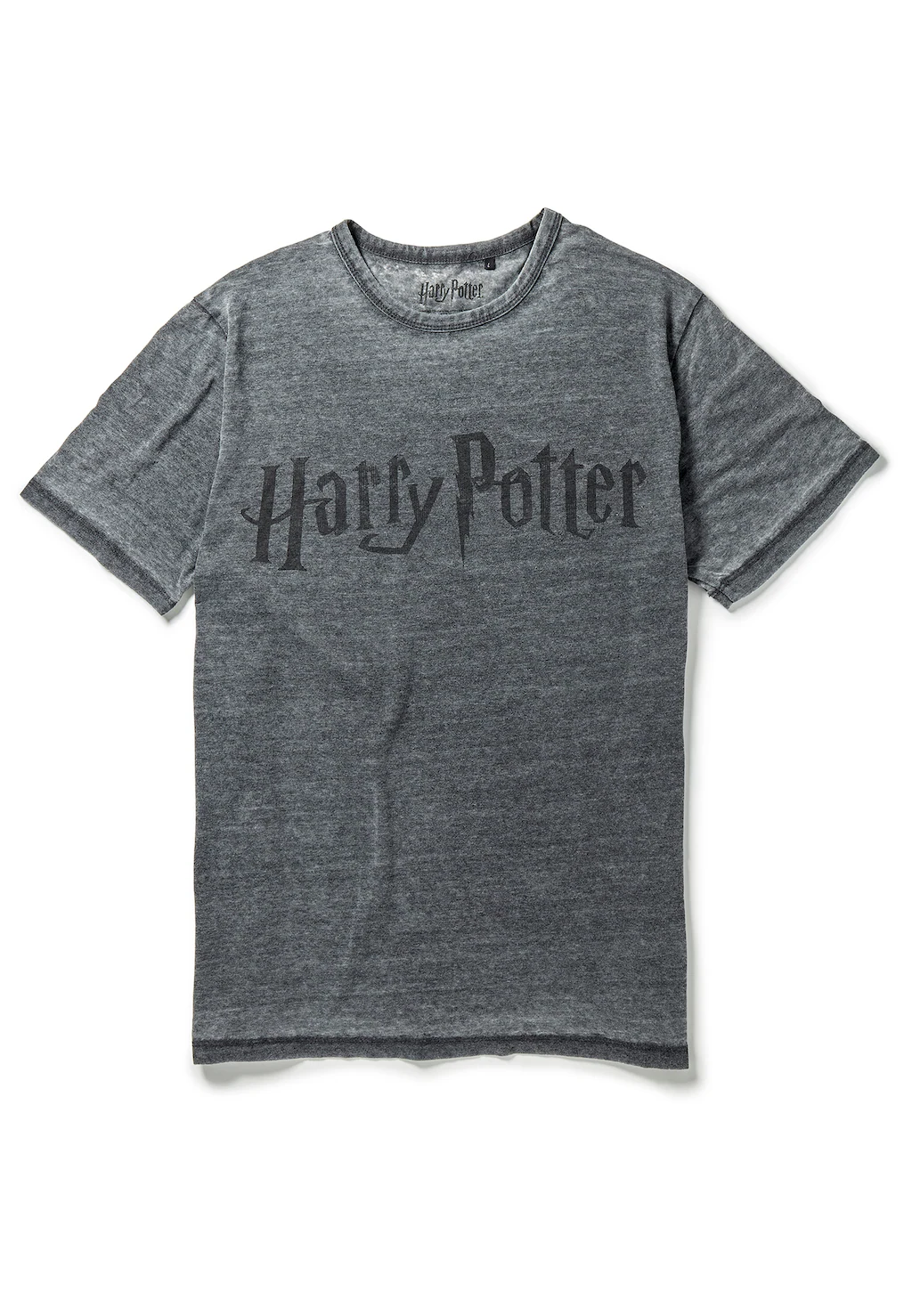 Recovered T-Shirt "Harry Potter Classic Logo Charcoal", (1 tlg.), mit anges günstig online kaufen