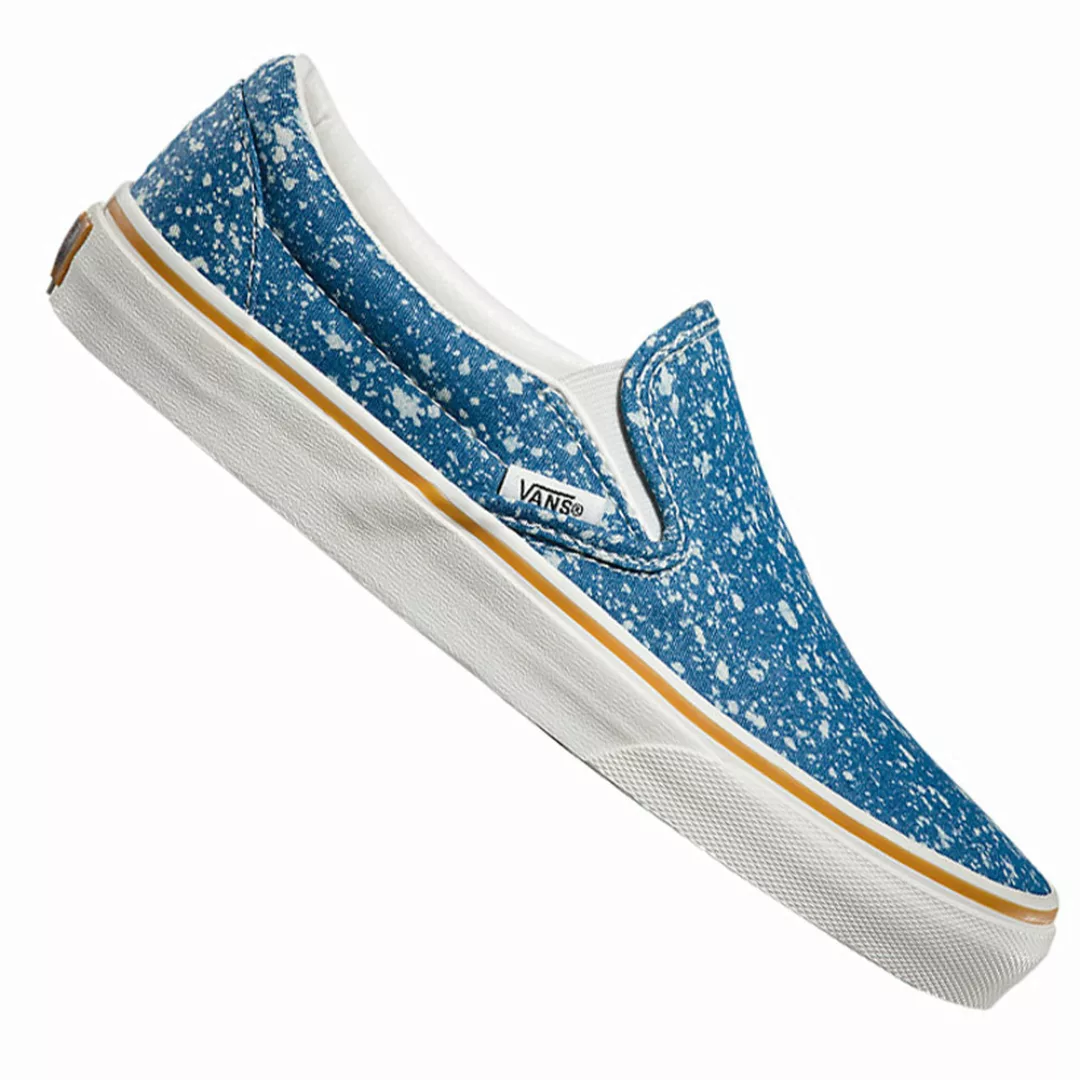 Vans Classic Slip On Unisex-Sneaker Denim Splatter Blue günstig online kaufen