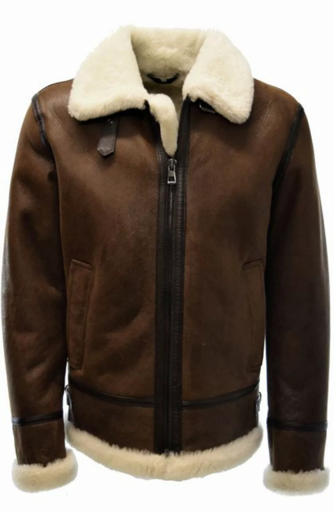 Zimmert Leather Lederjacke Bombardier Bomber Lammfelljacke, Designer, l´uni günstig online kaufen