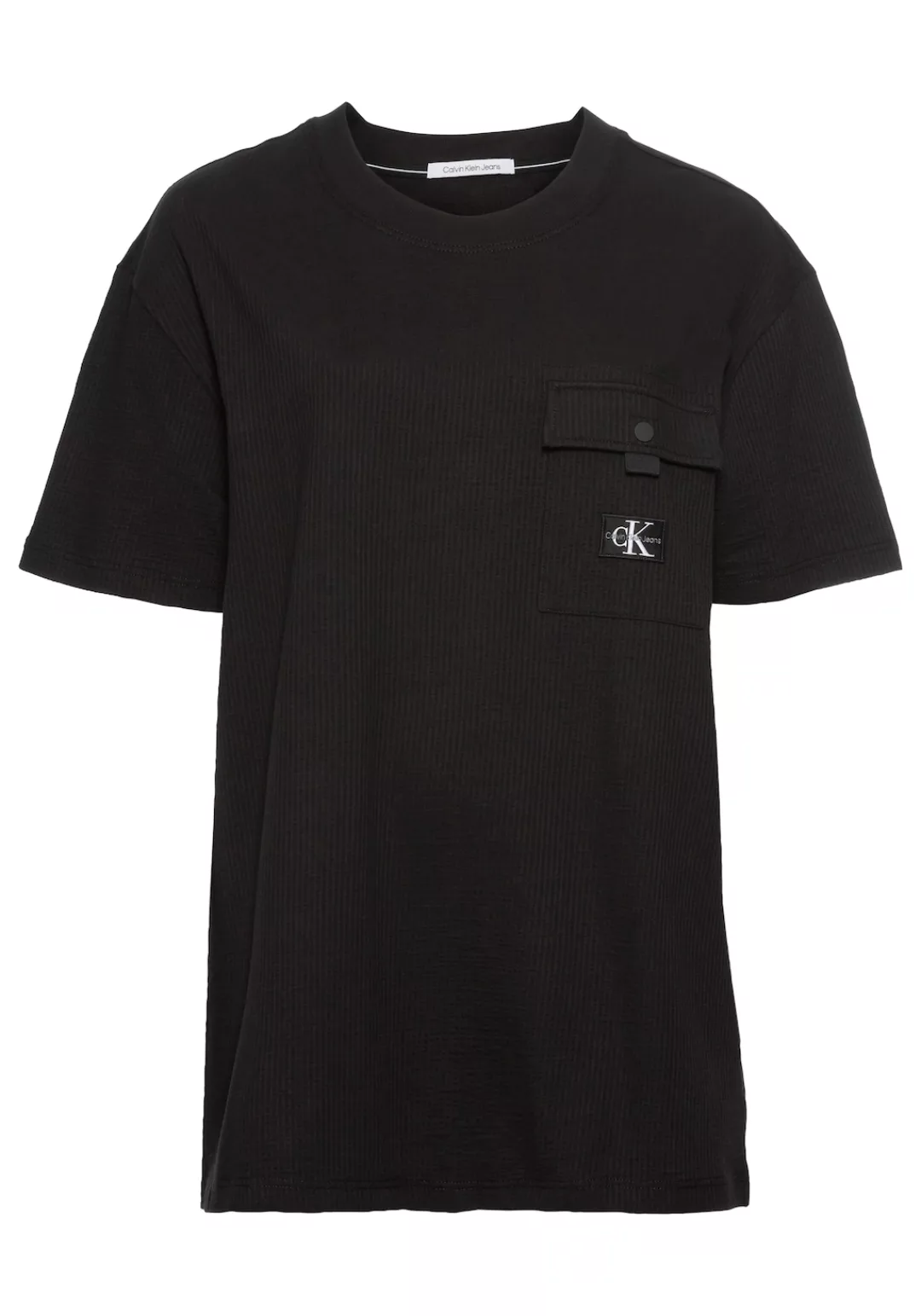 Calvin Klein Jeans Plus T-Shirt "PLUS TEXTURE POCKET SS TEE", Große Größen günstig online kaufen