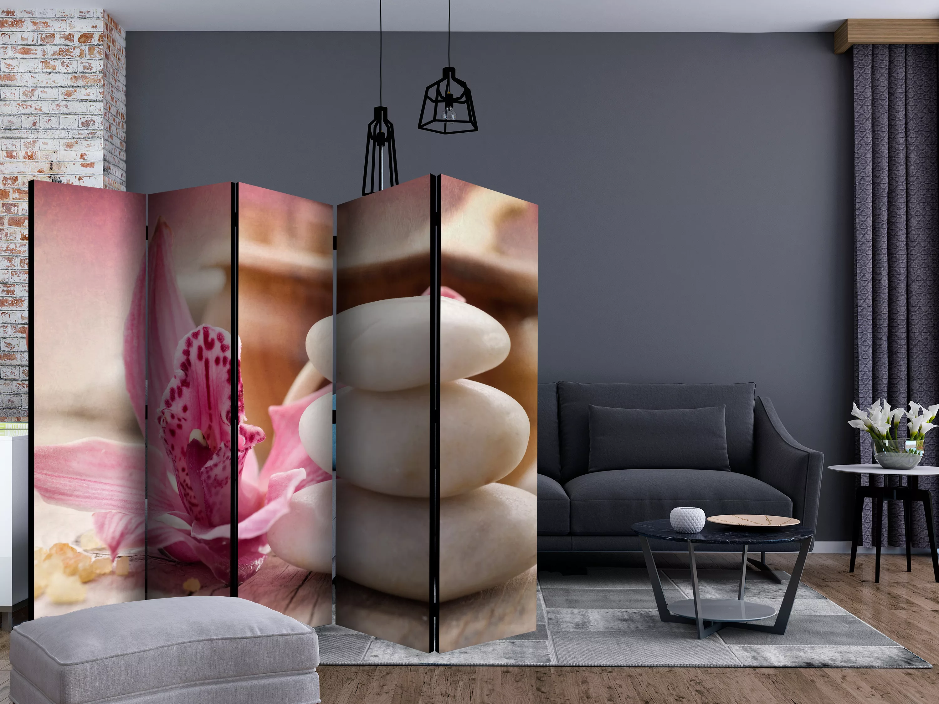 5-teiliges Paravent - Zen And Spa Ii [room Dividers] günstig online kaufen